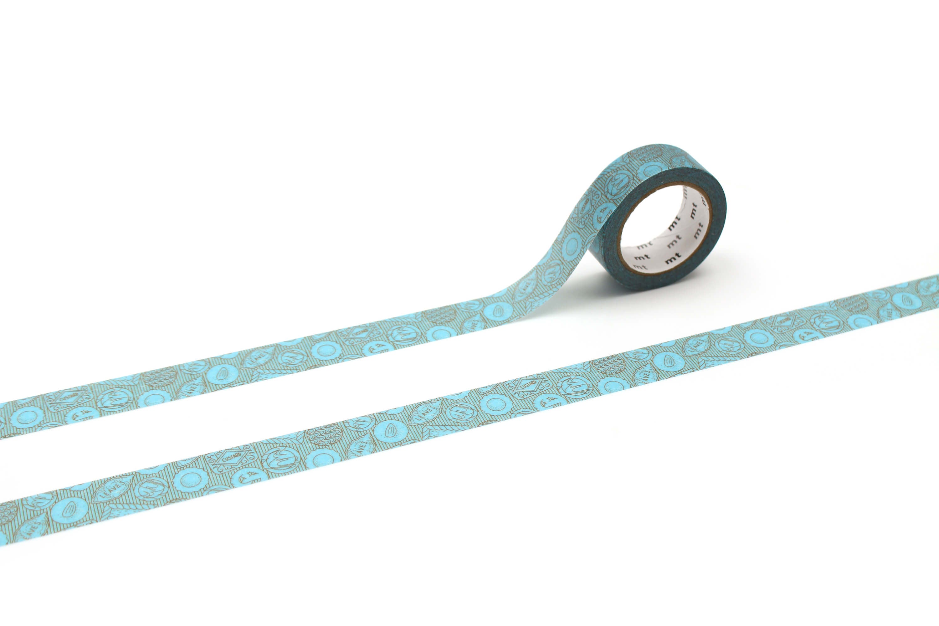 mt Ex - Lined Cookies - 15mm Washi Tape