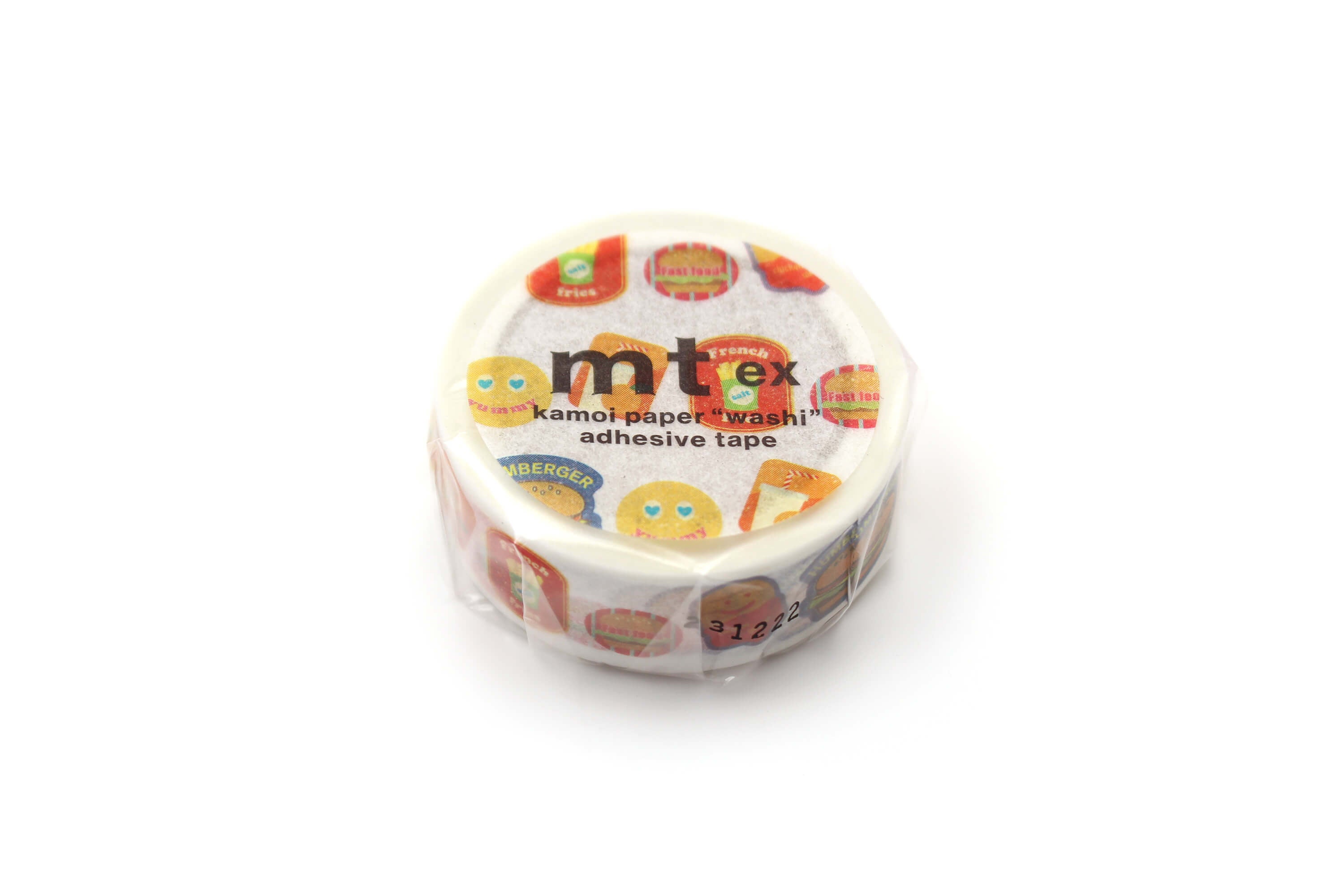 mt Ex - Fast Food Stickers - 15mm Washi Tape