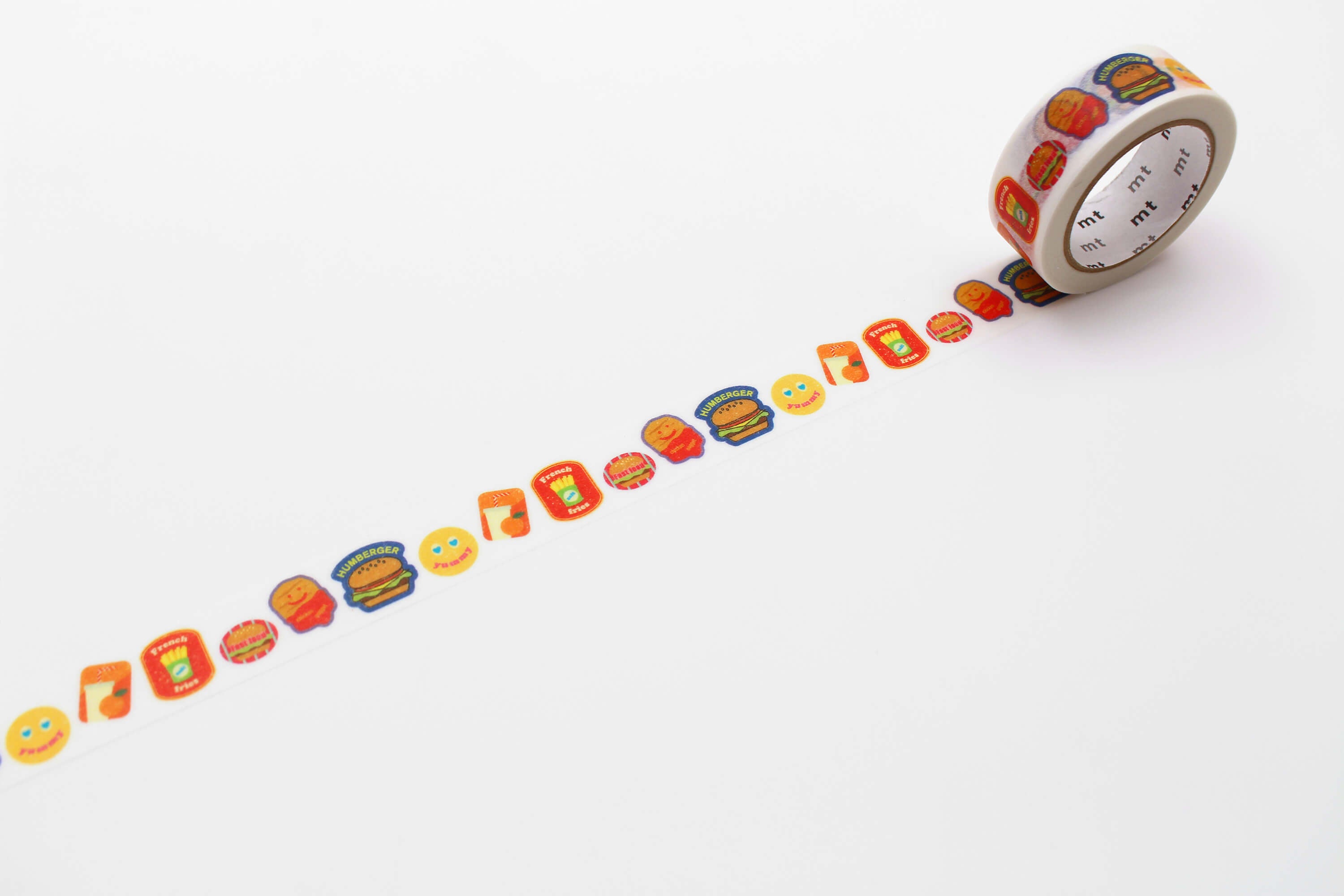 mt Ex - Fast Food Stickers - 15mm Washi Tape