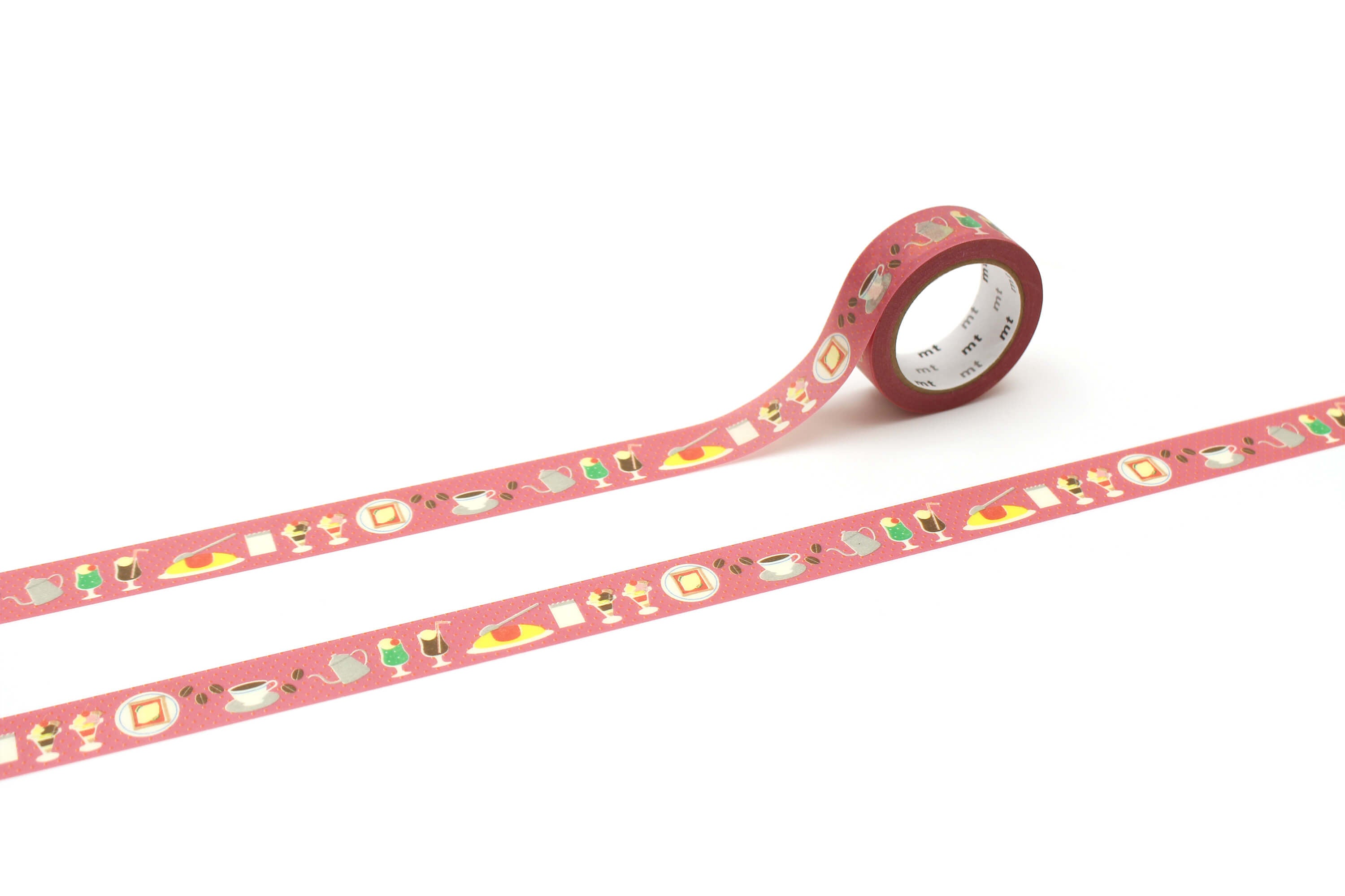 mt Ex - Retro Cafe - 15mm Washi Tape