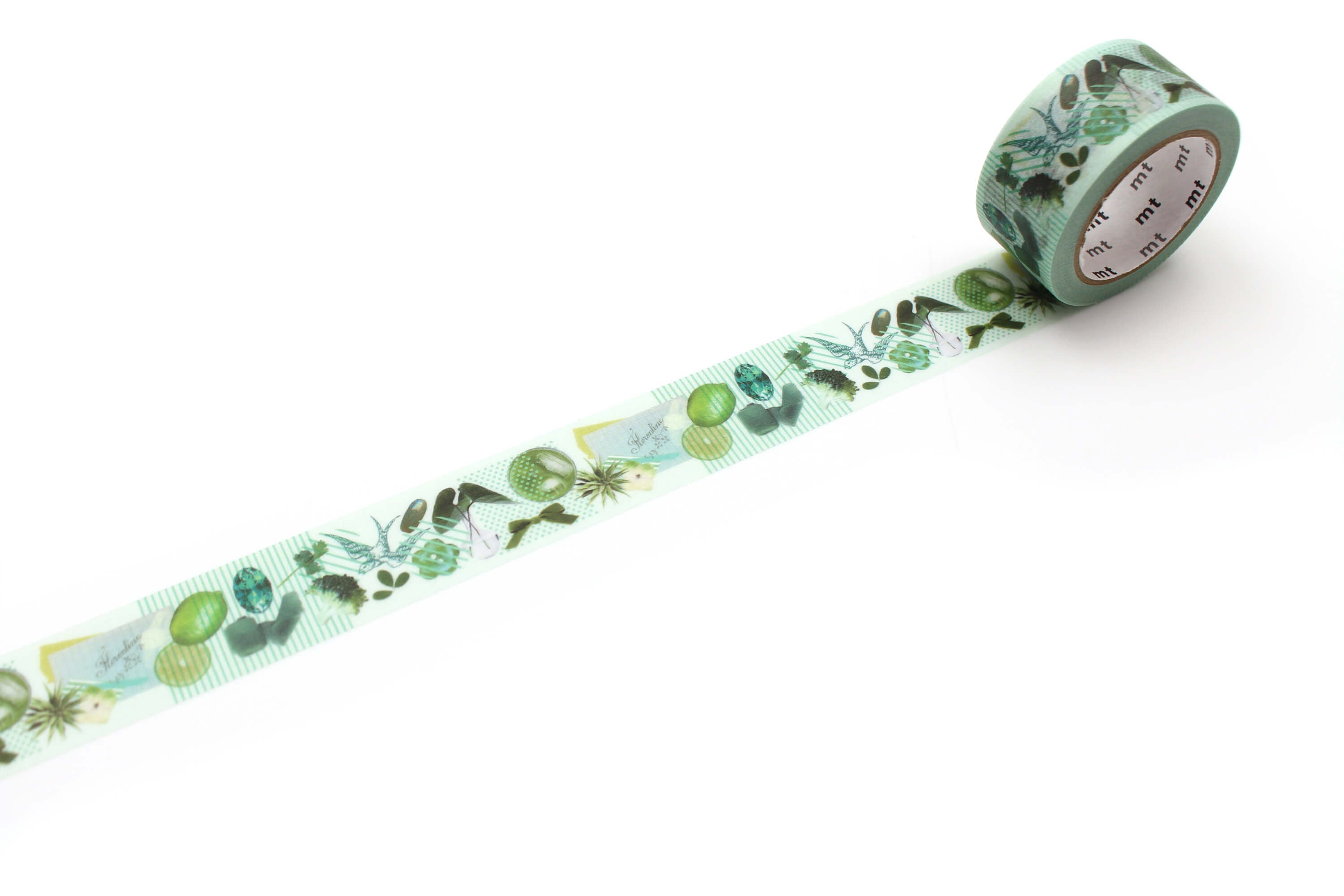 mt Ex - Colour Series Green - 15mm Washi Tape