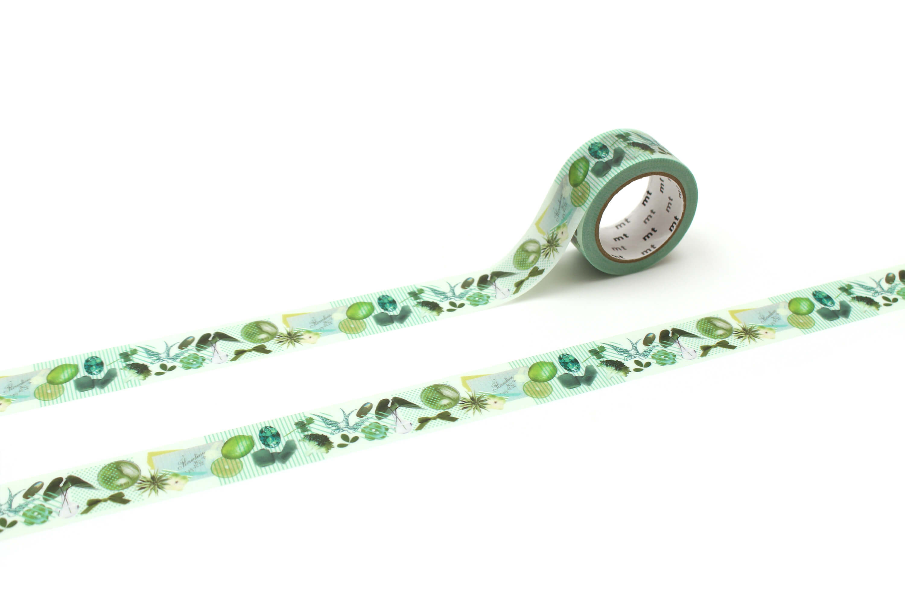 mt Ex - Colour Series Green - 15mm Washi Tape