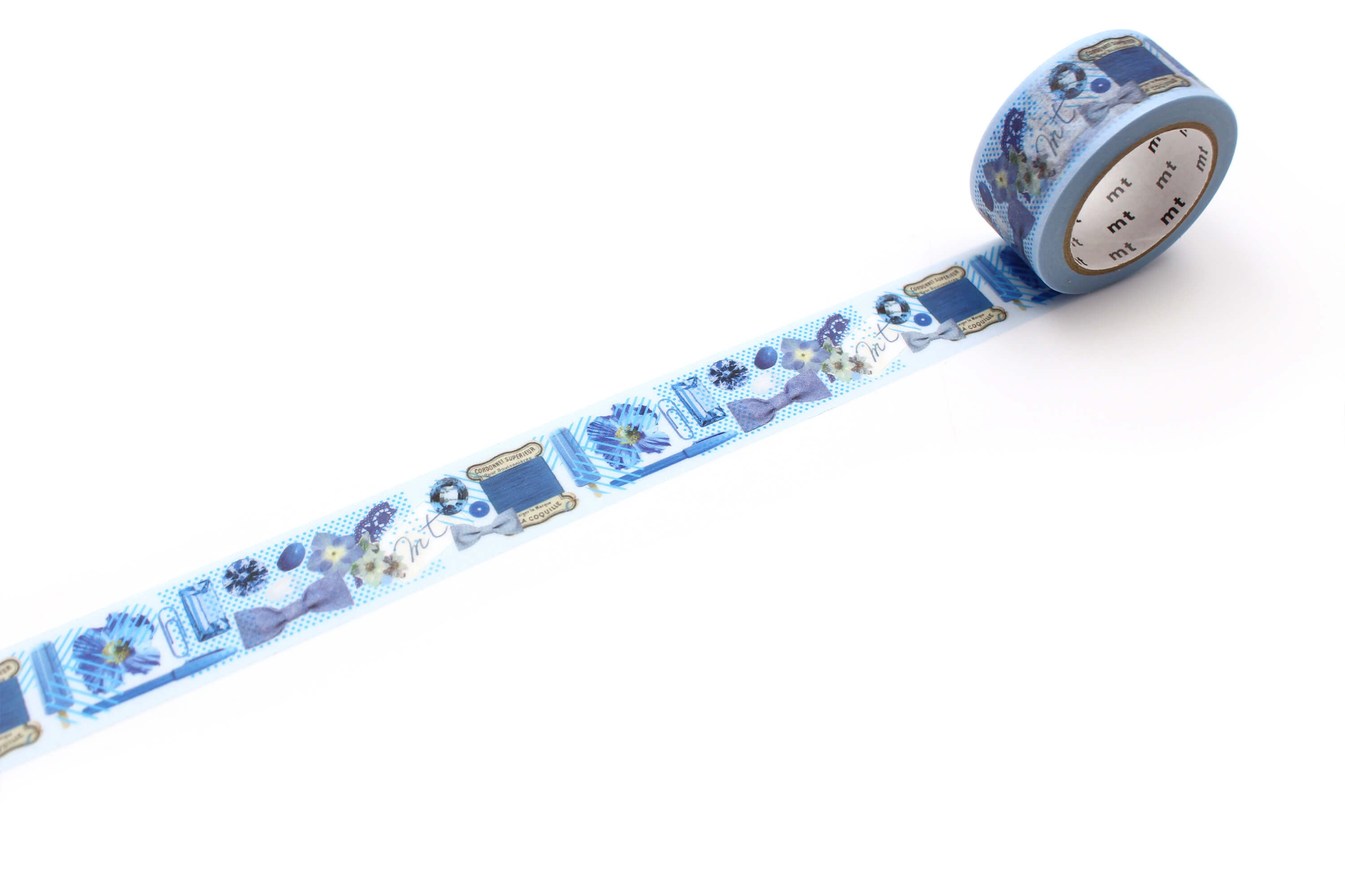 mt Ex - Colour Series Blue - 15mm Washi Tape