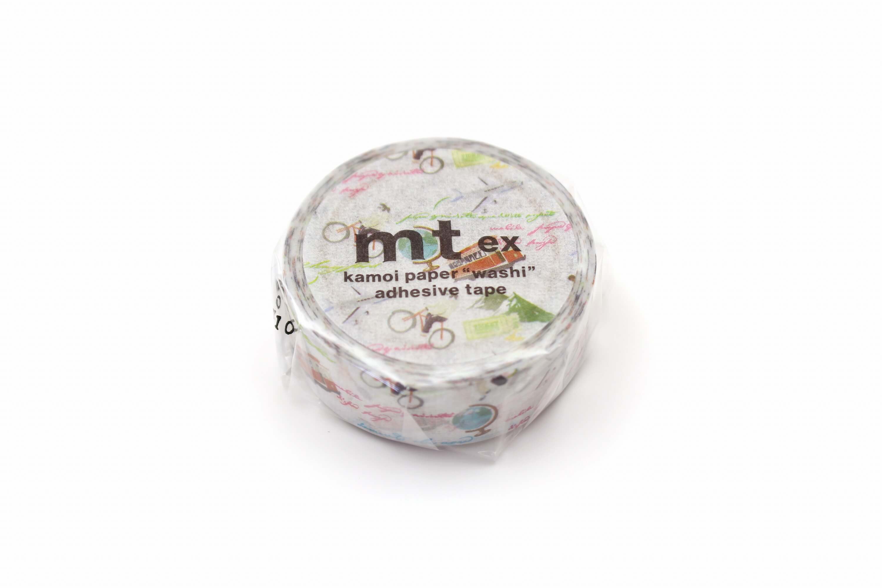 mt Ex - World Languages and Illustrations - 15mm Washi Tape