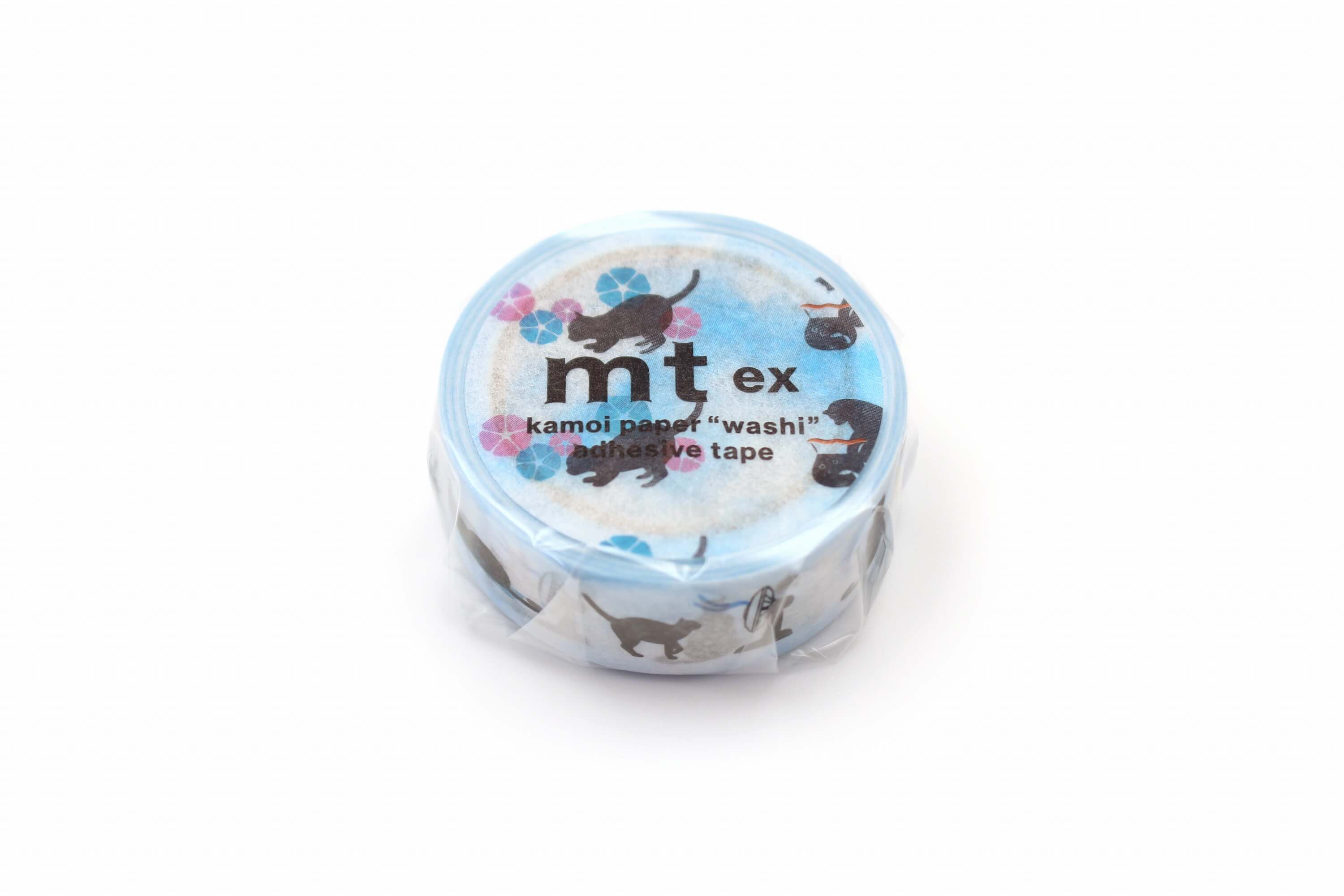 mt Ex - Summer Cat - 15mm Washi Tape