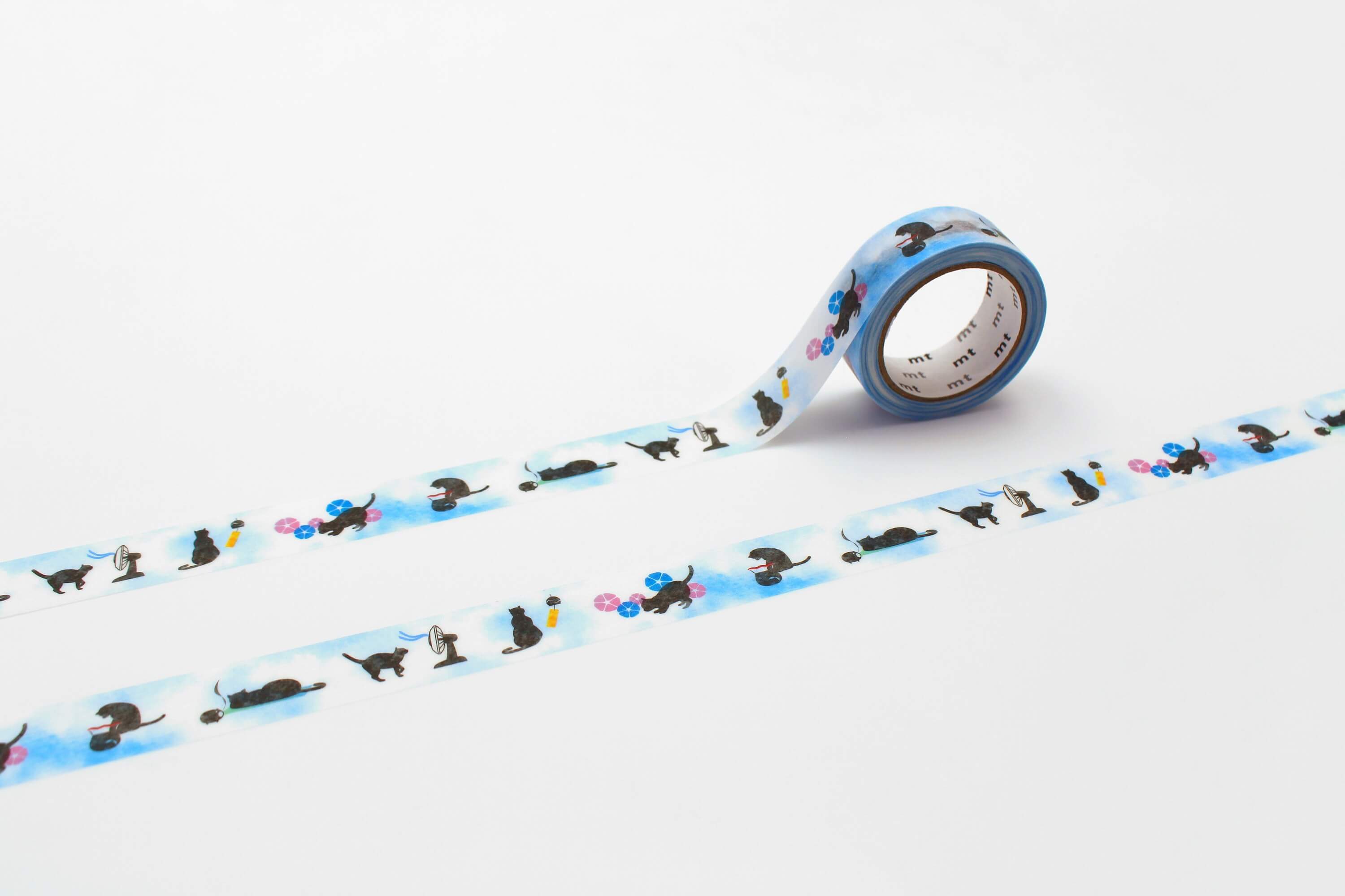 mt Ex - Summer Cat - 15mm Washi Tape