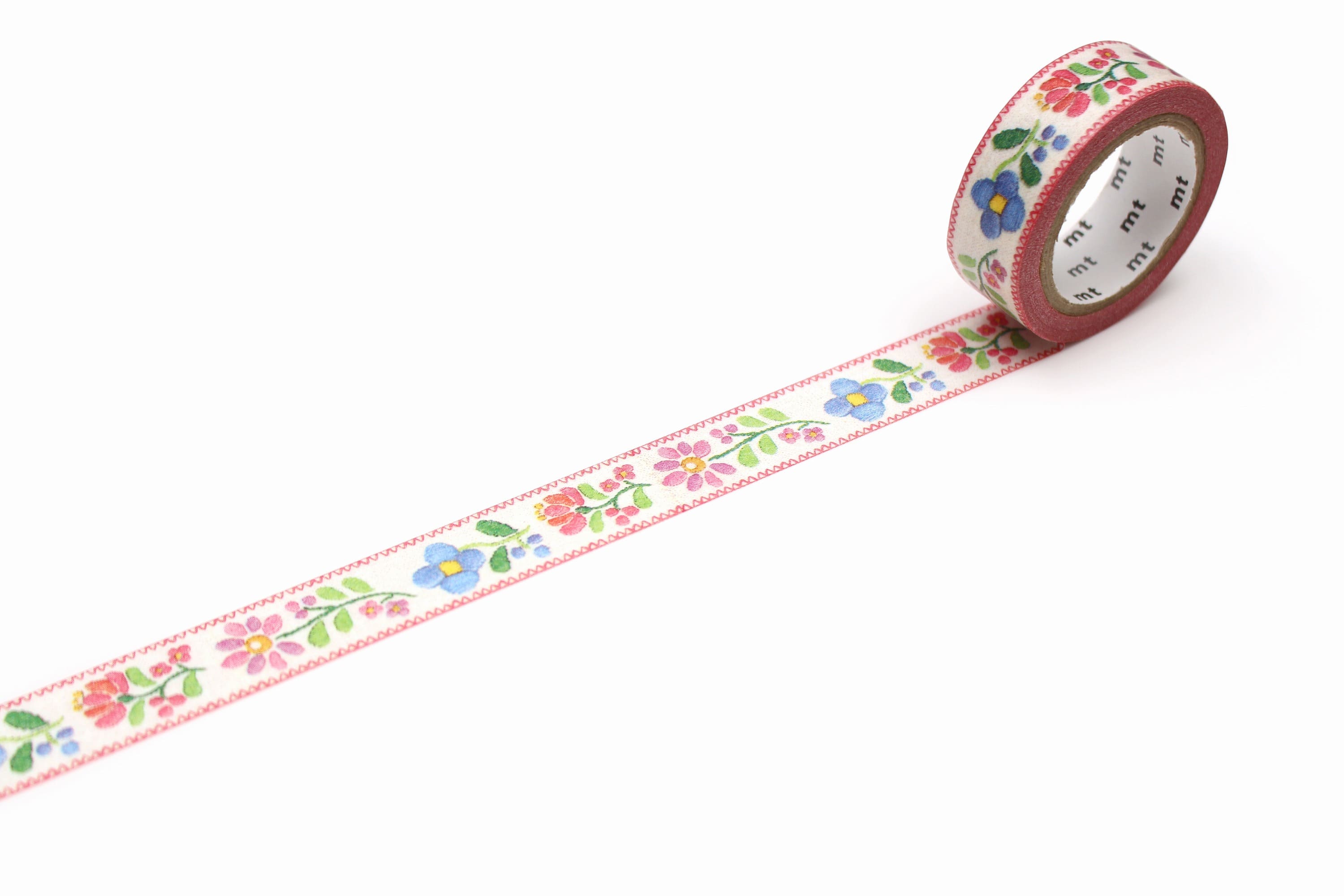 mt ex - Embroidery - 15mm Washi Tape