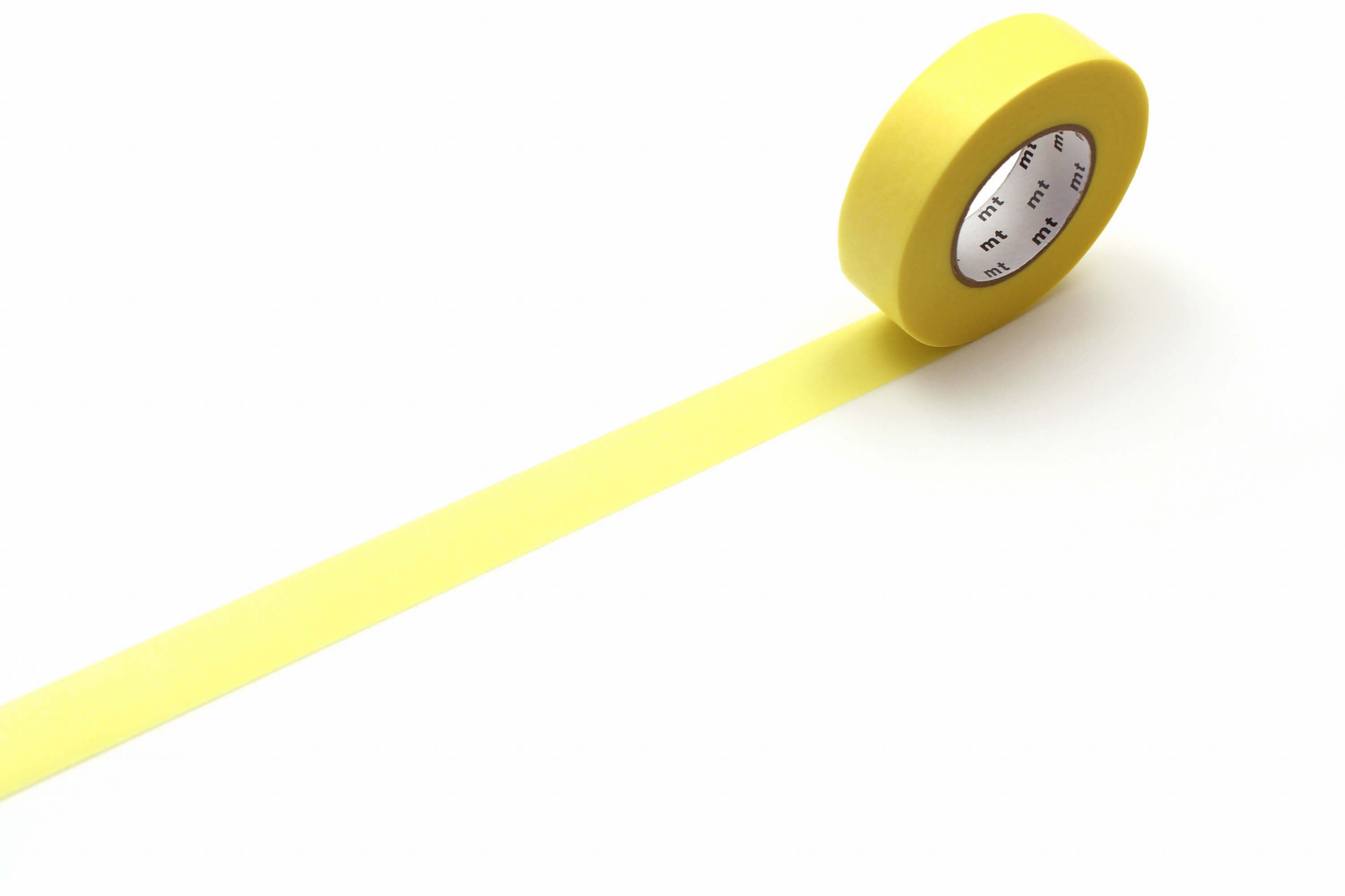 mt Basic – Yellow - 15mm Colour Saturated Washi Tape