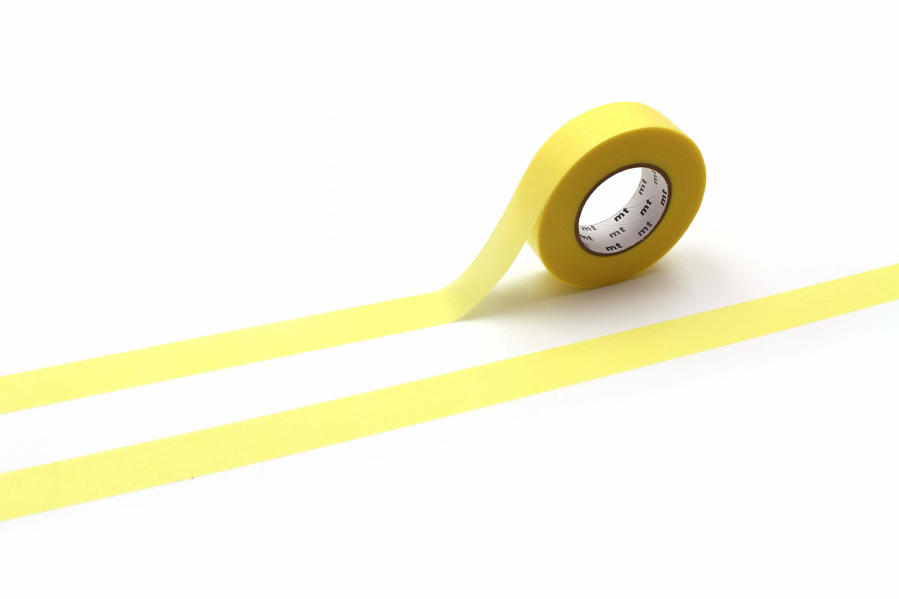 mt Basic – Yellow - 15mm Colour Saturated Washi Tape