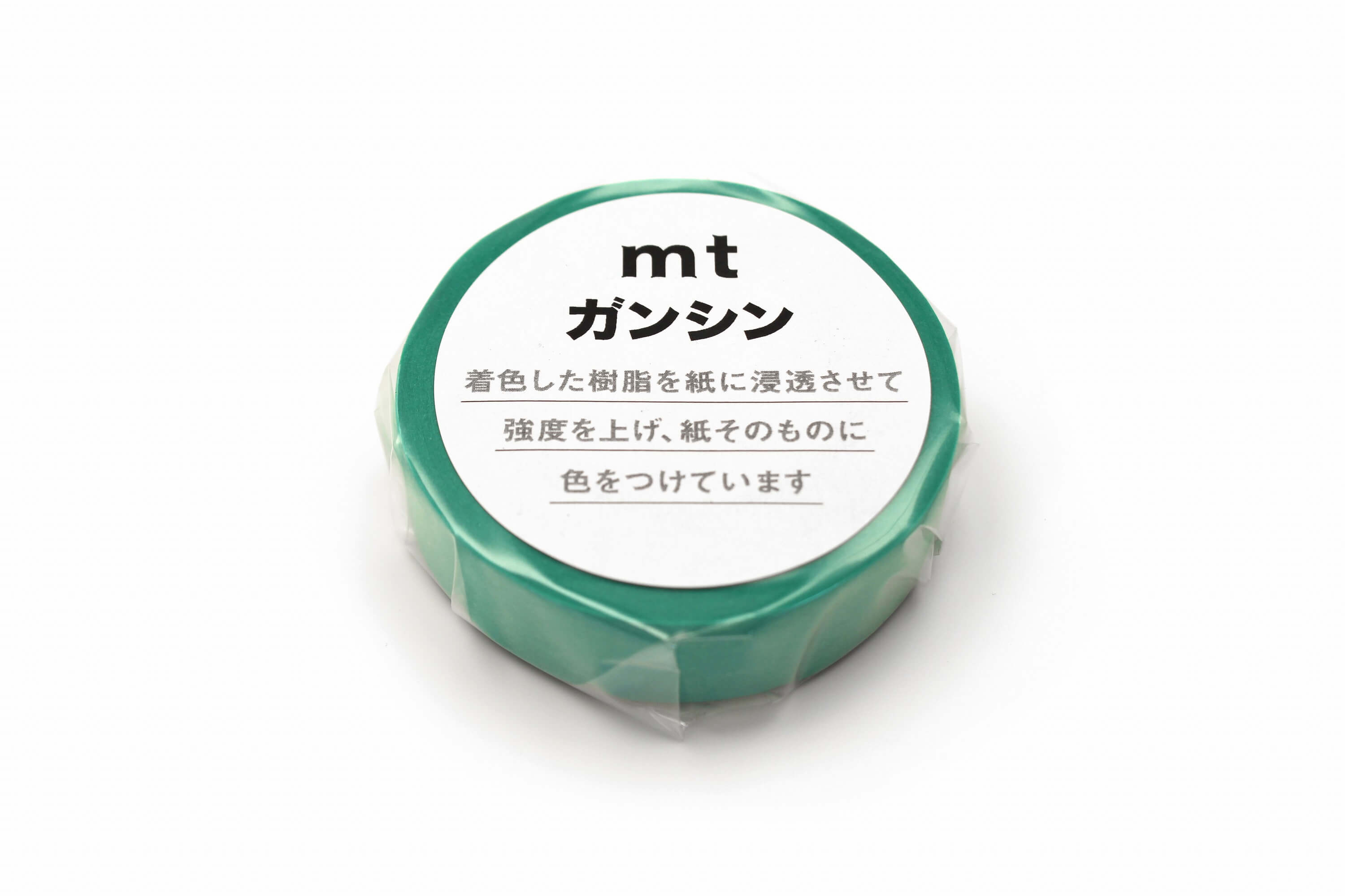 mt Basic – Fresh Green - 15mm Colour Saturated Washi Tape