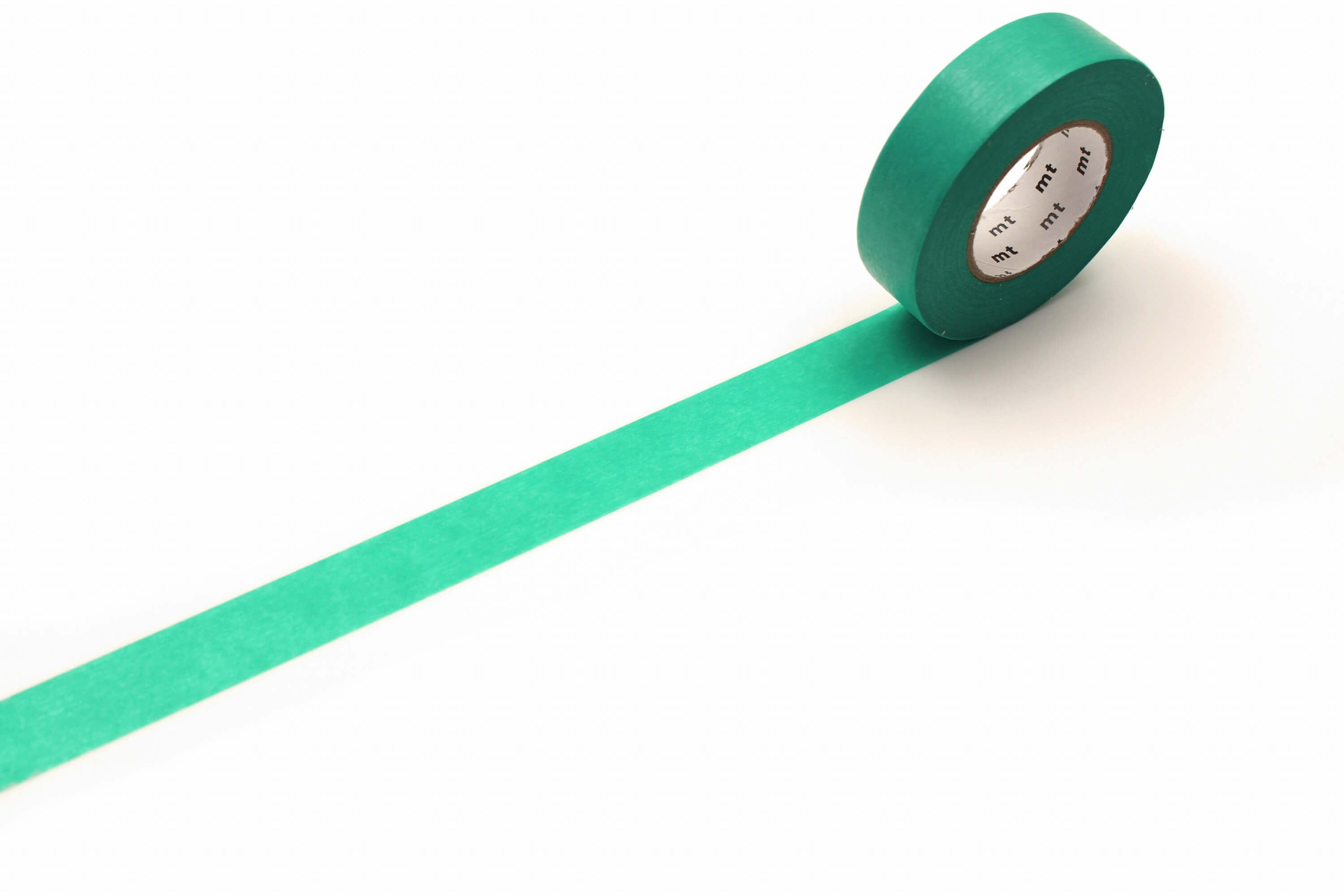 mt Basic – Fresh Green - 15mm Colour Saturated Washi Tape