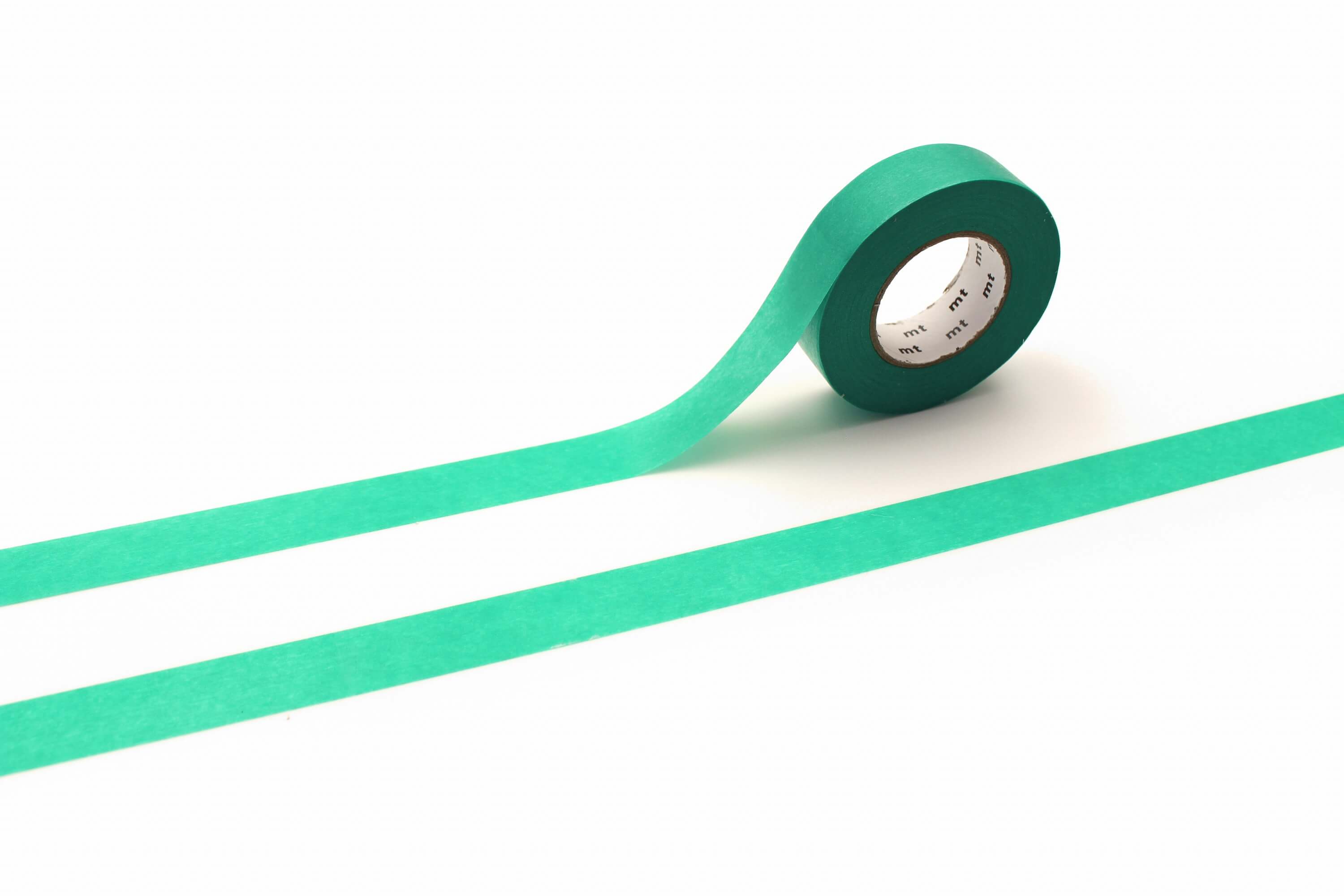 mt Basic – Fresh Green - 15mm Colour Saturated Washi Tape