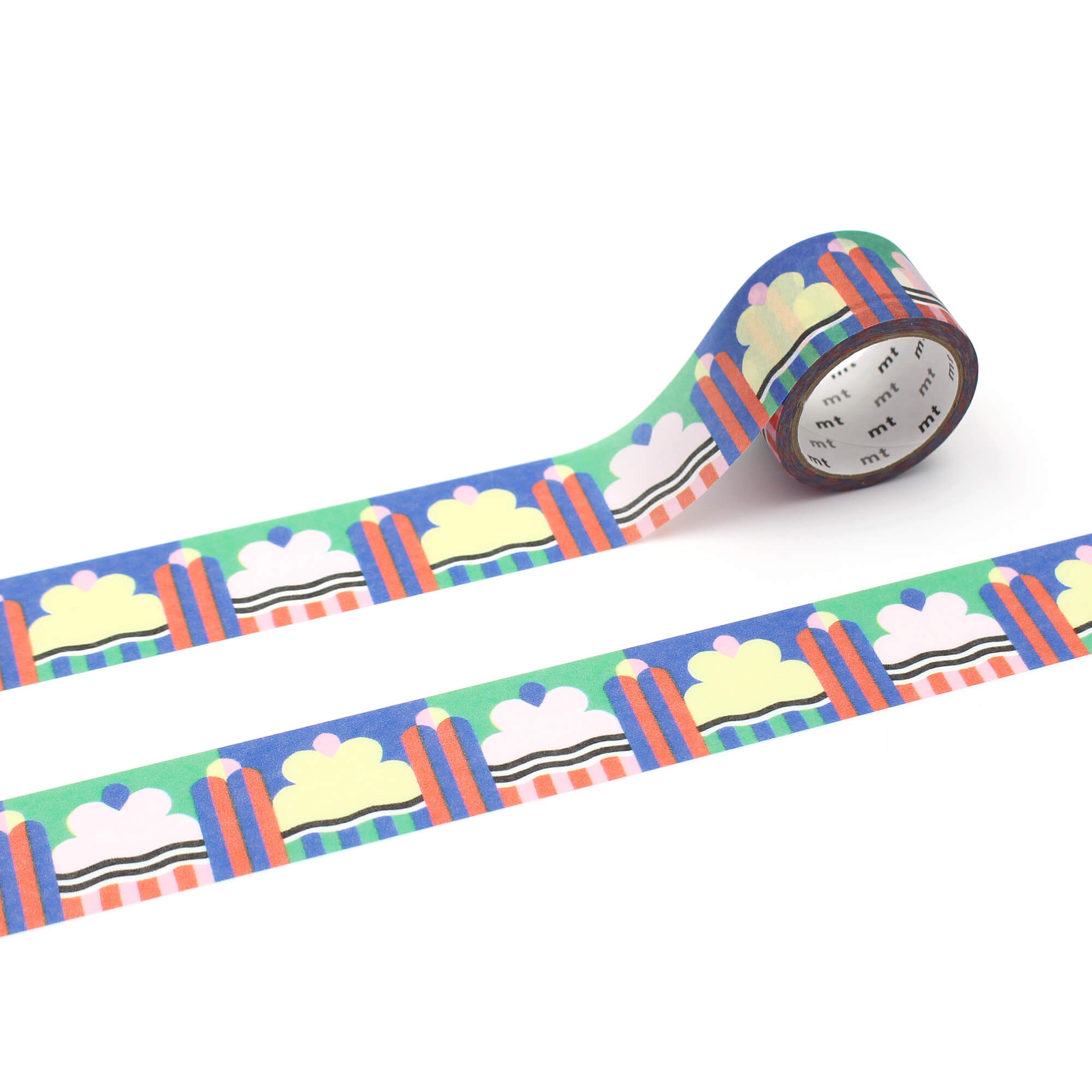 mt x PAPIER TIGRE - ICE - 25mm Washi Tape