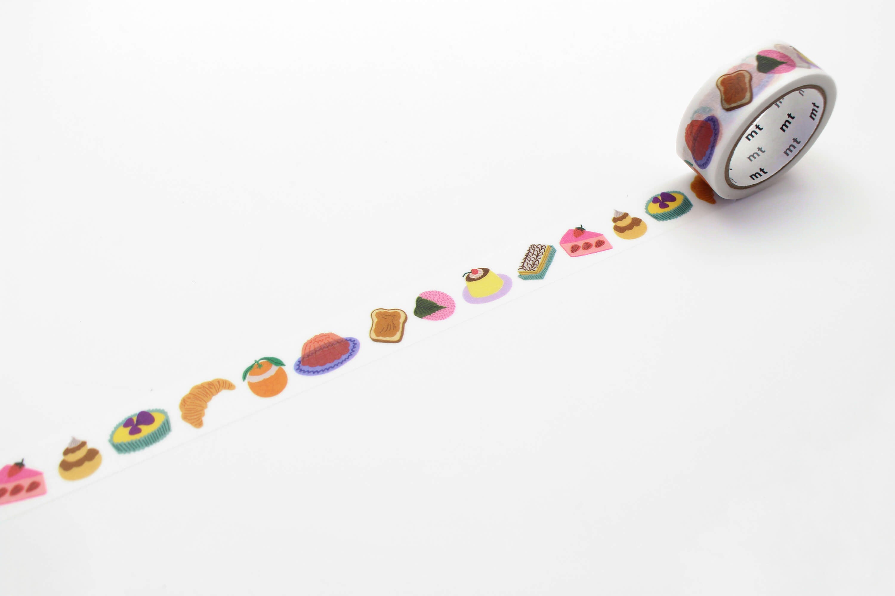mt x Léa Maupetit - Desserts - 15mm Washi Tape