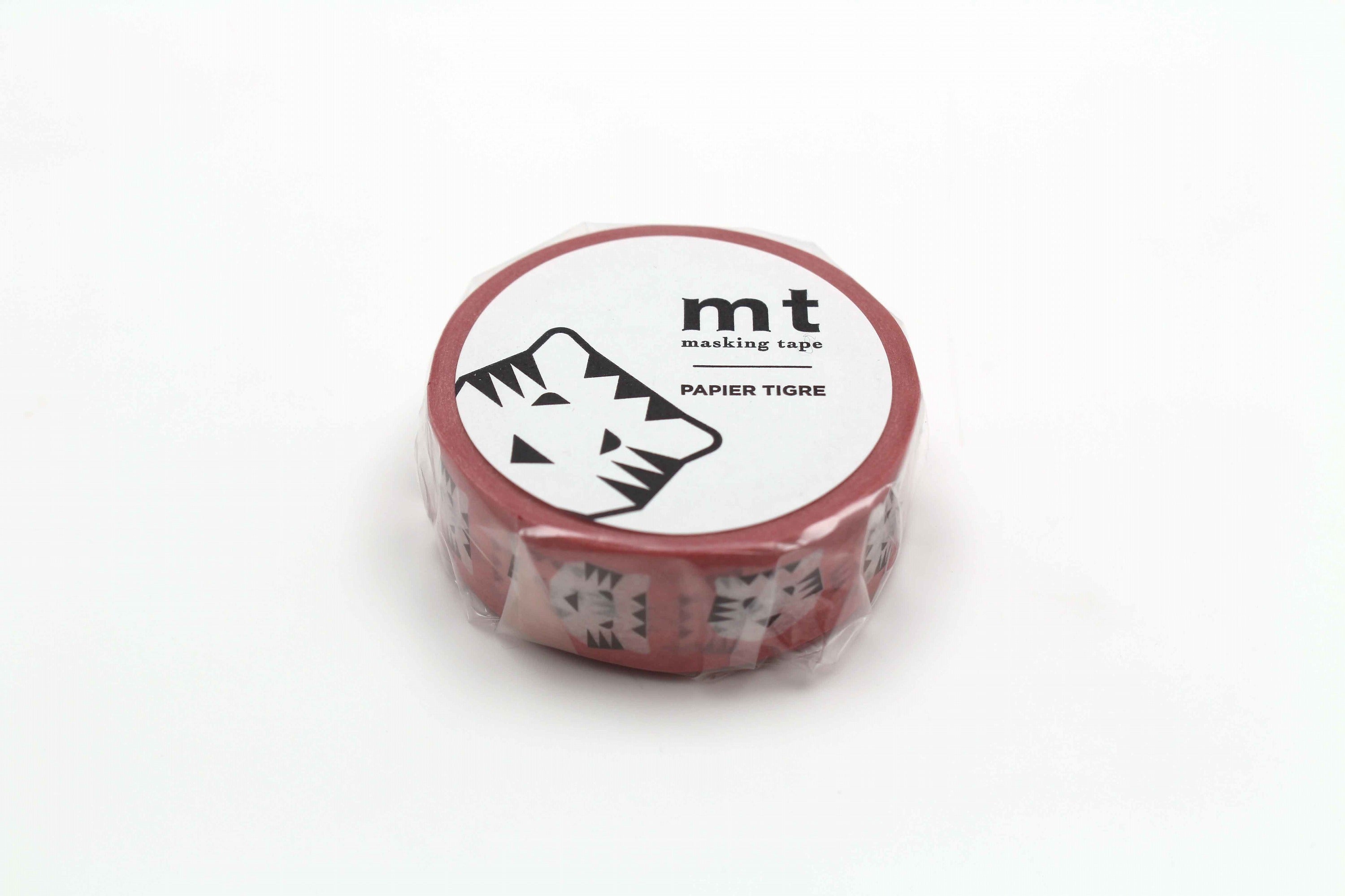 mt x PAPIER TIGRE - Le Tigre Pink - 15mm Washi Tape