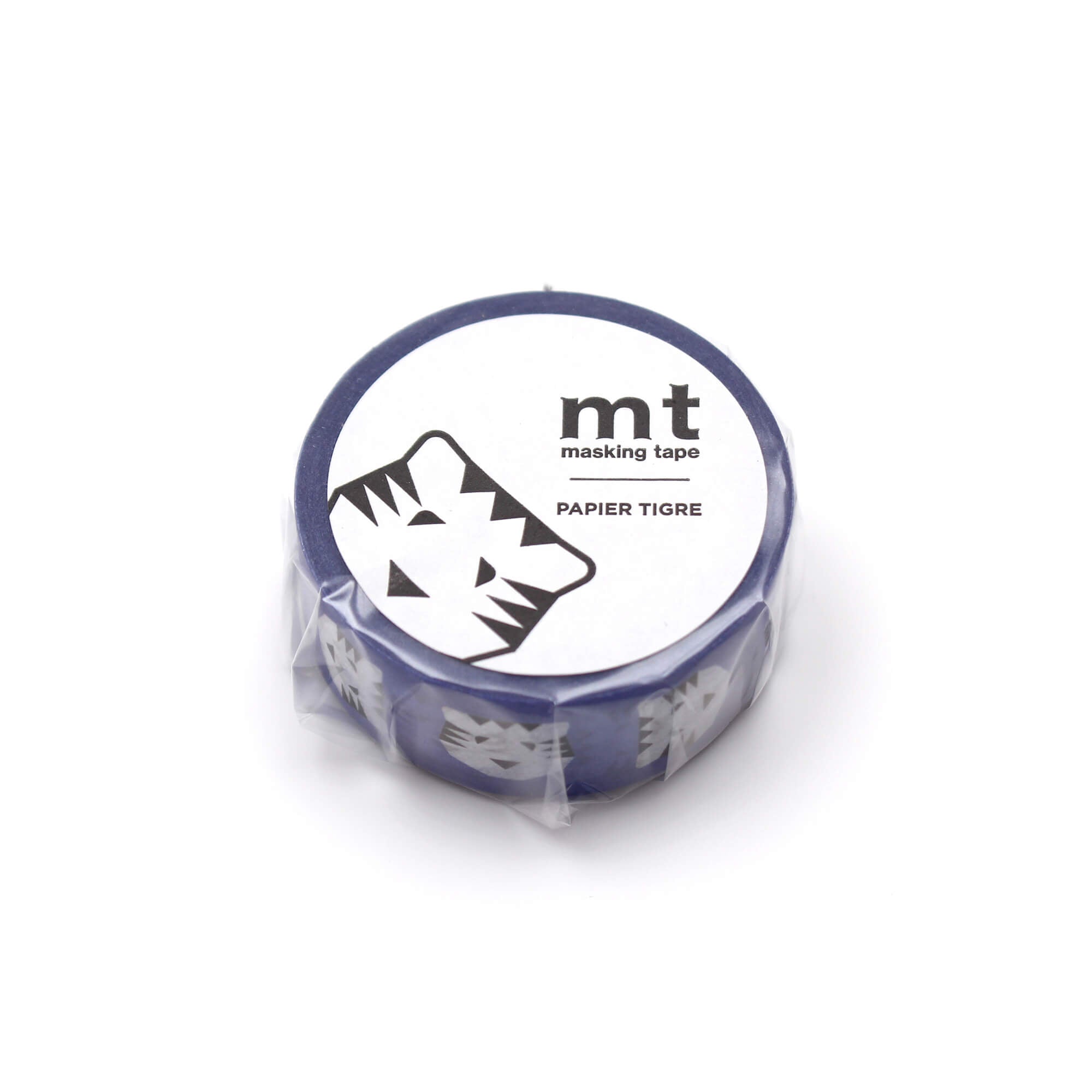 mt x PAPIER TIGRE - TIGRE Blue - 15mm Washi Tape