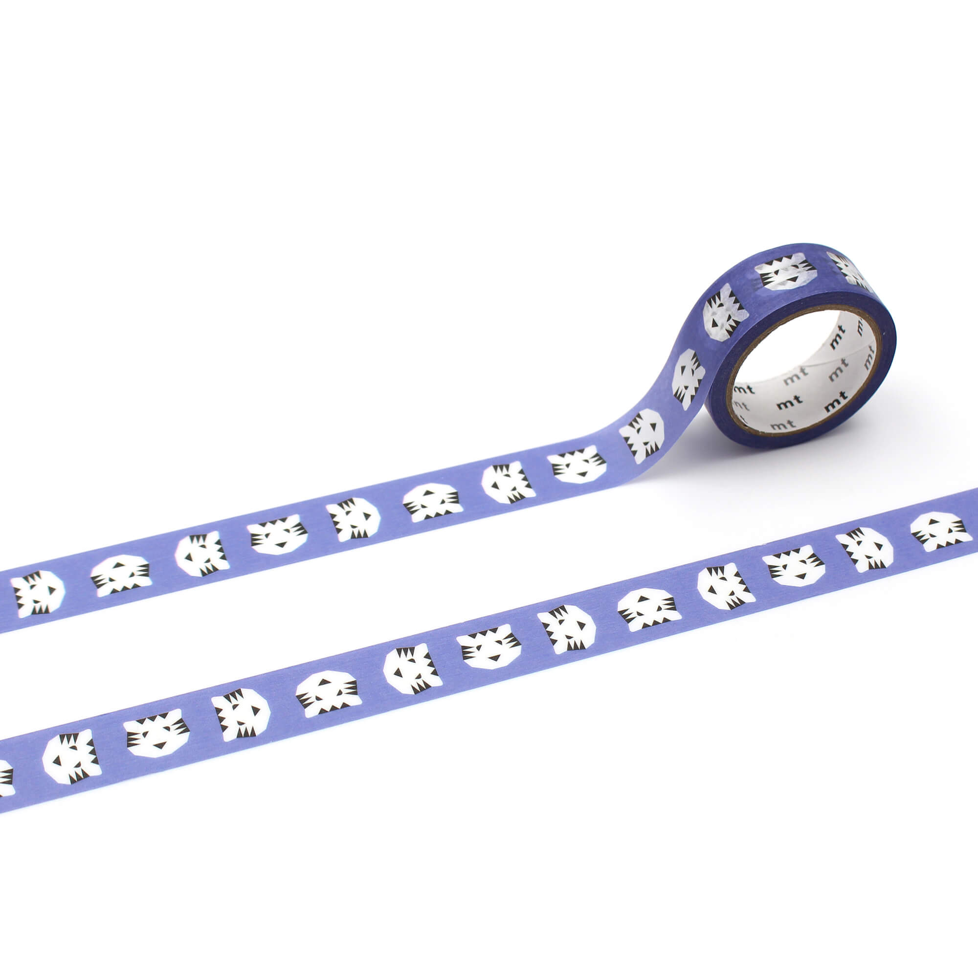 mt x PAPIER TIGRE - TIGRE Blue - 15mm Washi Tape