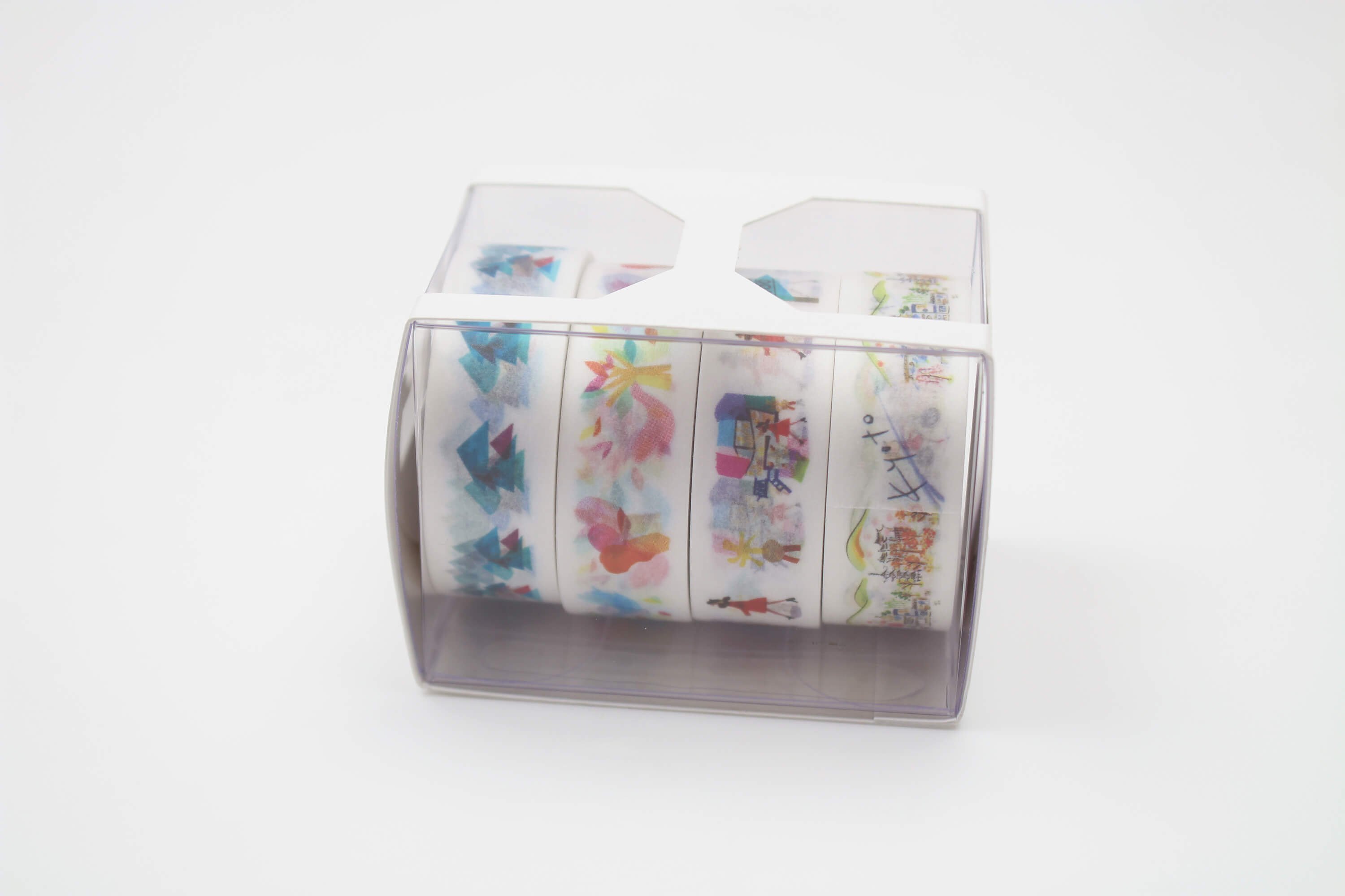 mt Gift Box set of 4 - Petit à petit 100th Anniversary Set - 15mm- Washi Tape