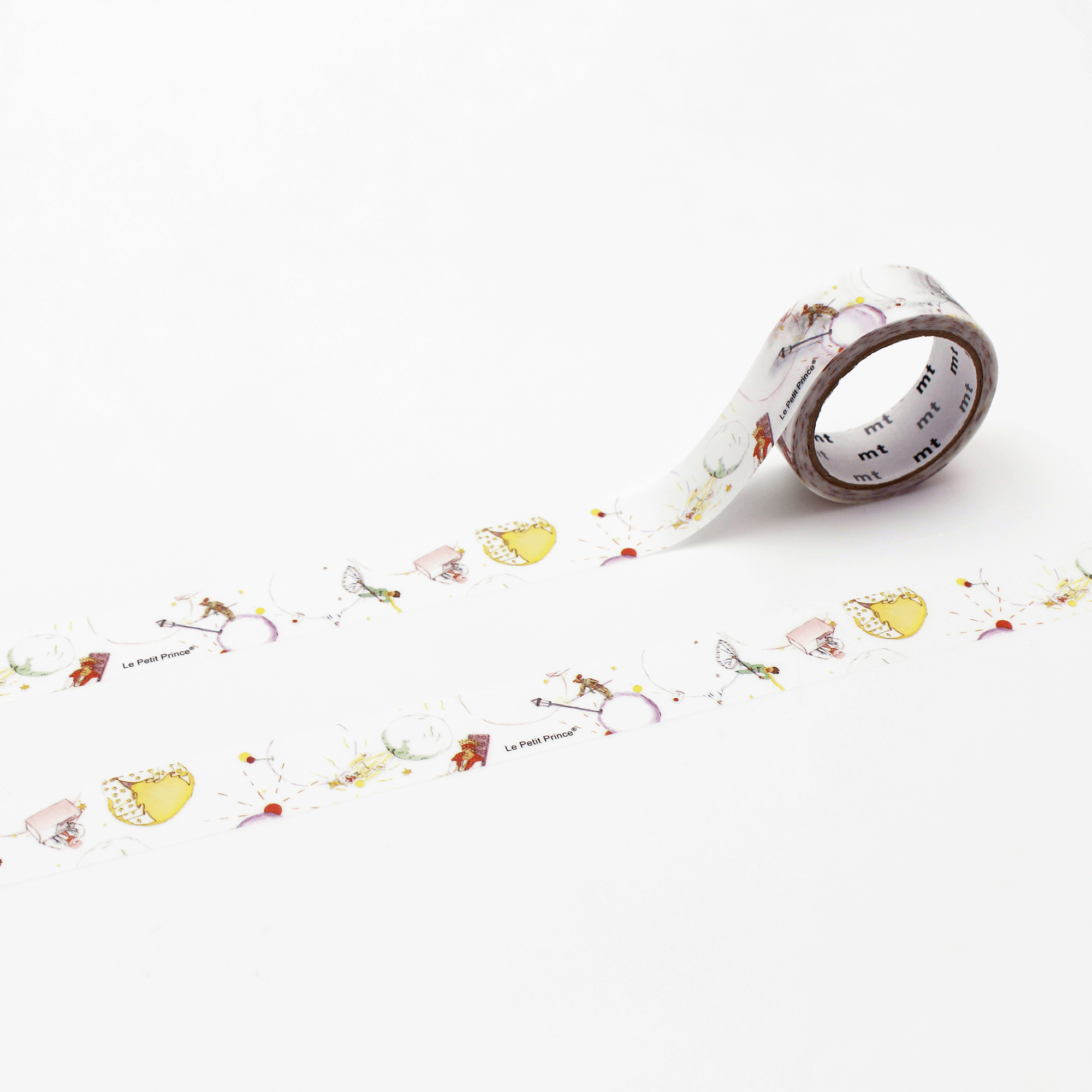 mt x Le Petit Prince - The Little Prince people meet on journey - 15mm Washi Tape