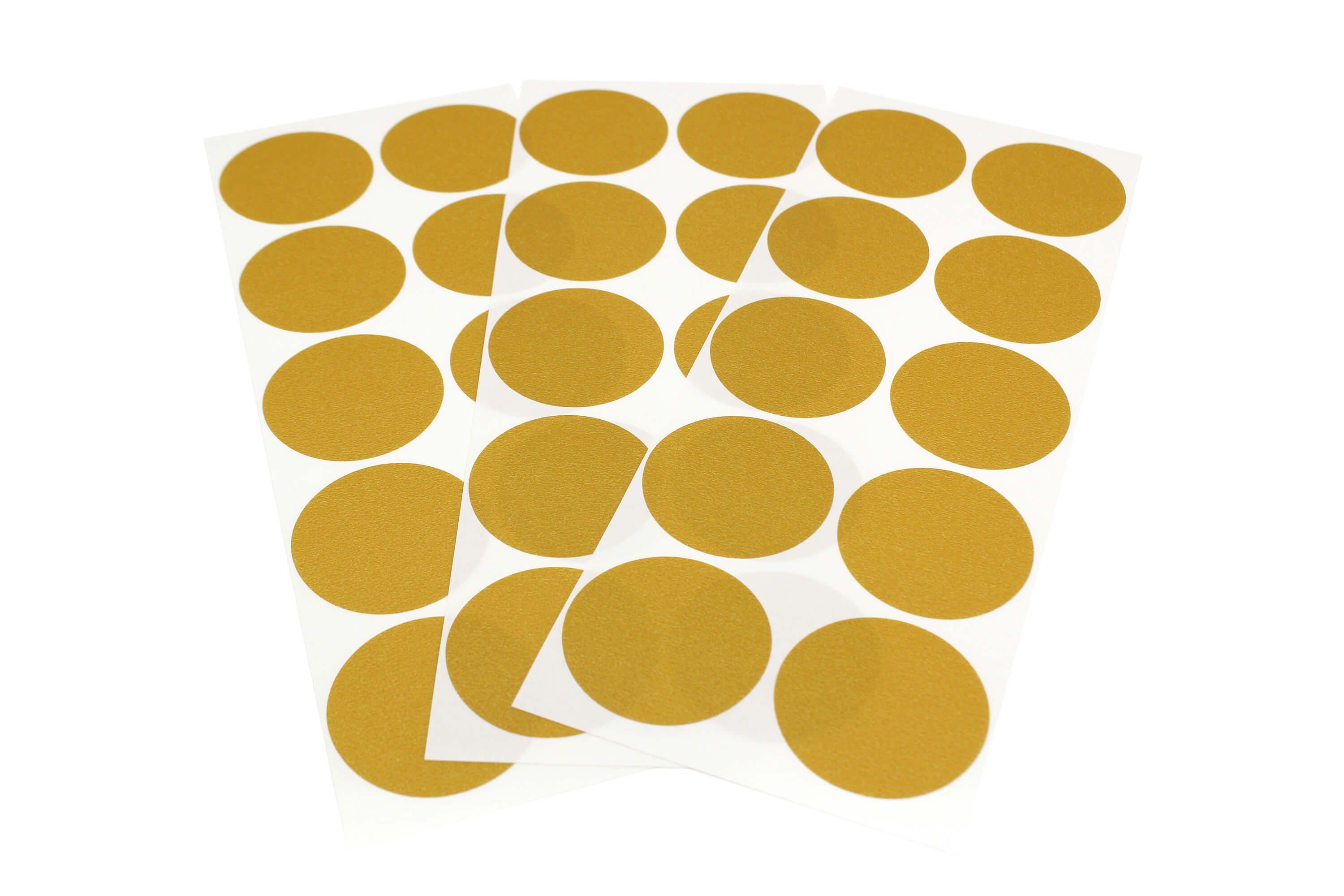 mt Round Sticker - Matte Mustard - 50mm Washi Tape Stickers