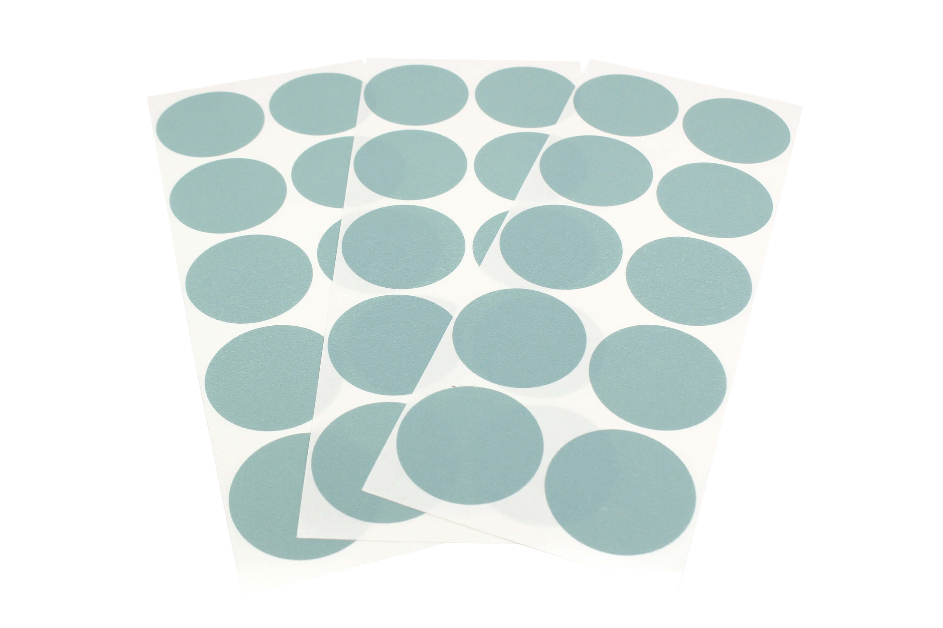 mt Round Sticker - Matte Smoky Mint - 50mm Washi Tape Stickers