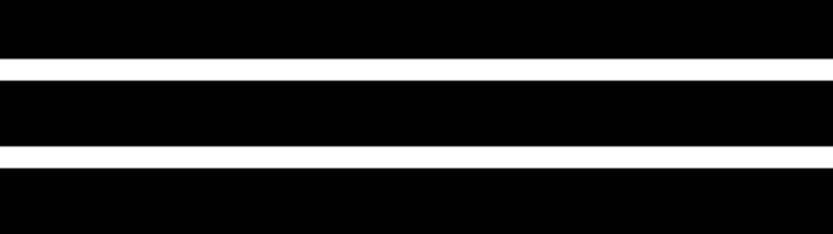 mt Basic - Slim Matte Black- 3 rolls of 6mm Washi Tape