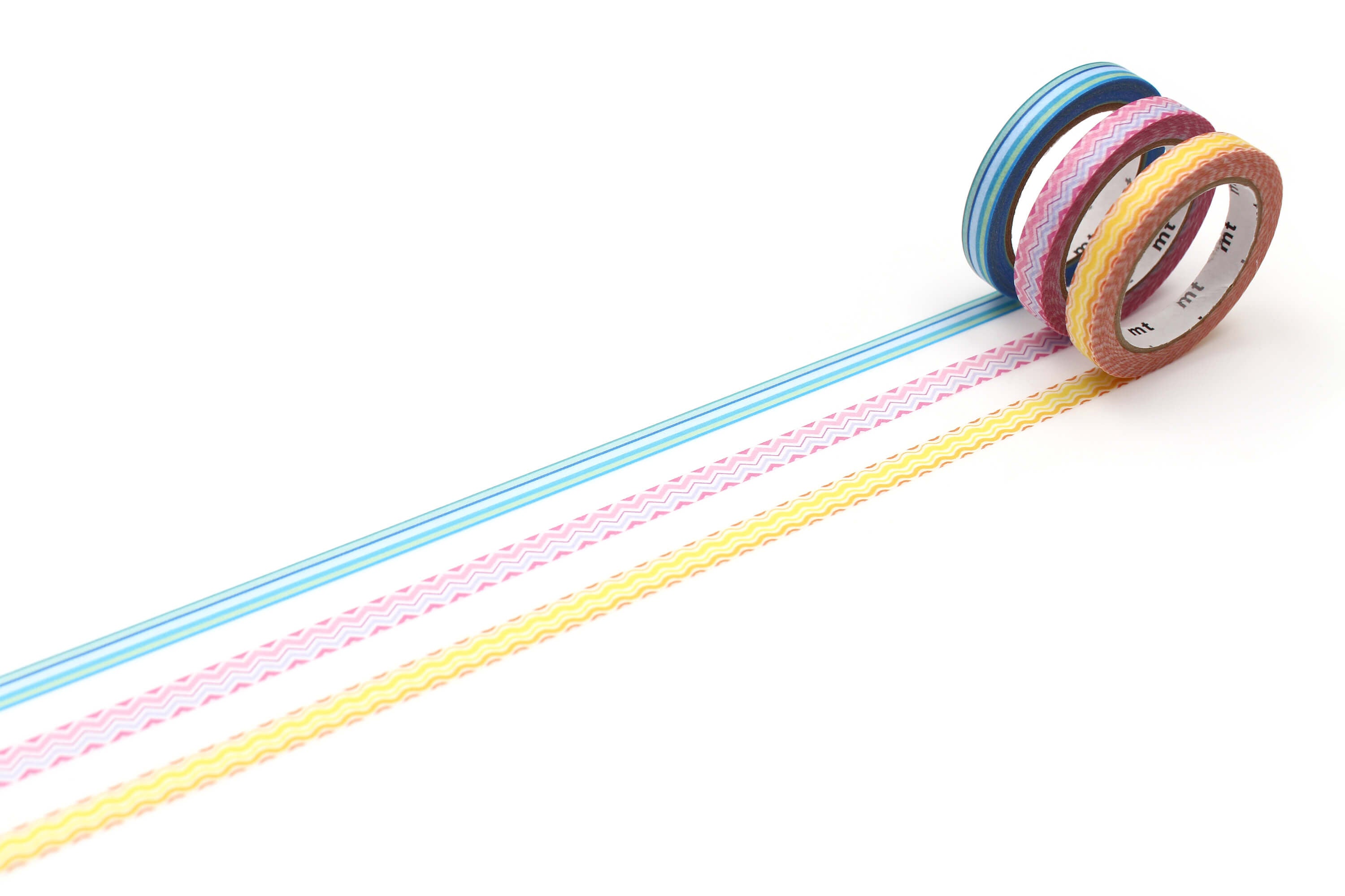 mt Basic - Slim Deco Line - 3 rolls Washi Tape