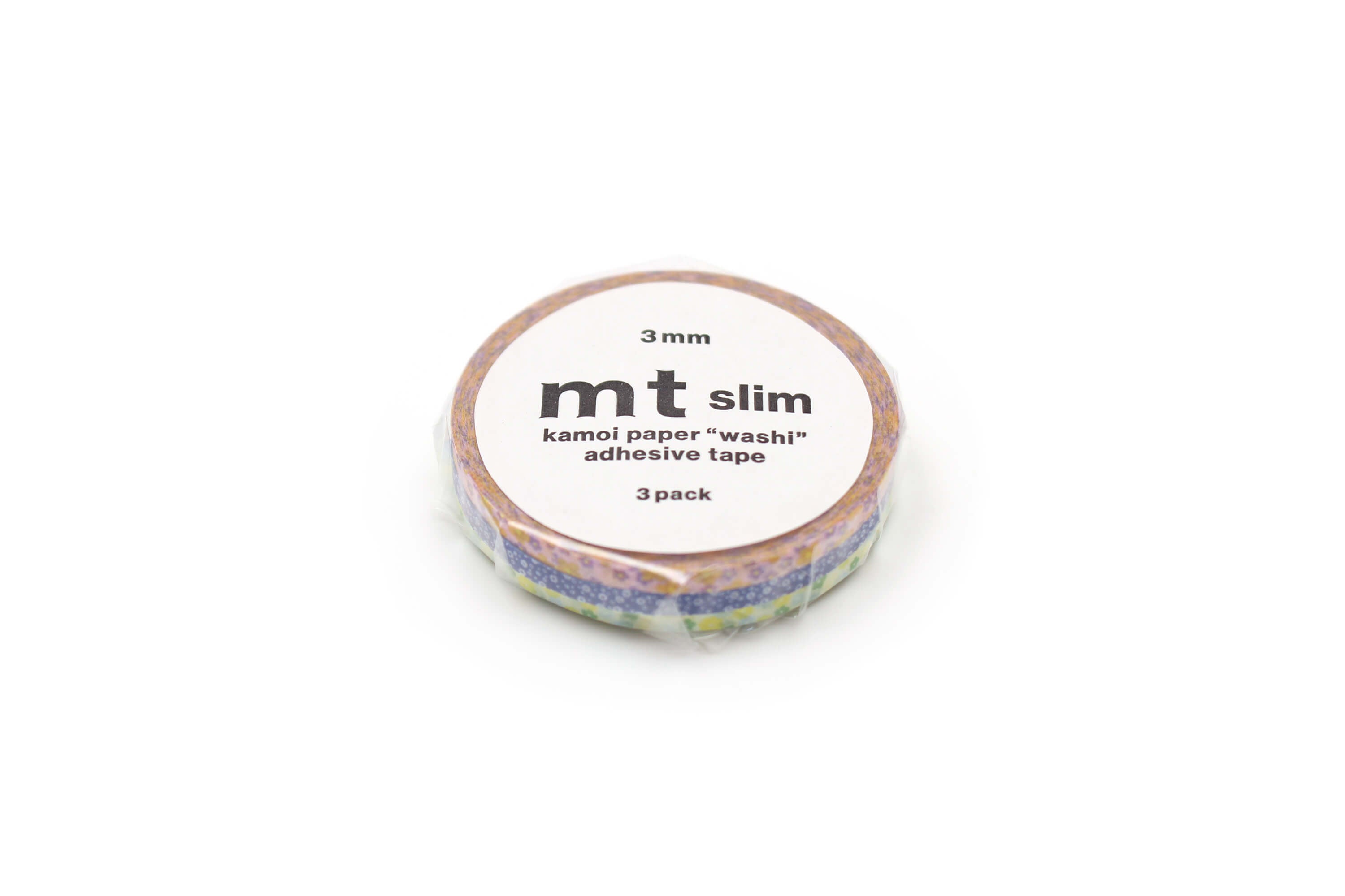 mt Basic - Slim Crossstitch - 3 rolls Washi Tape