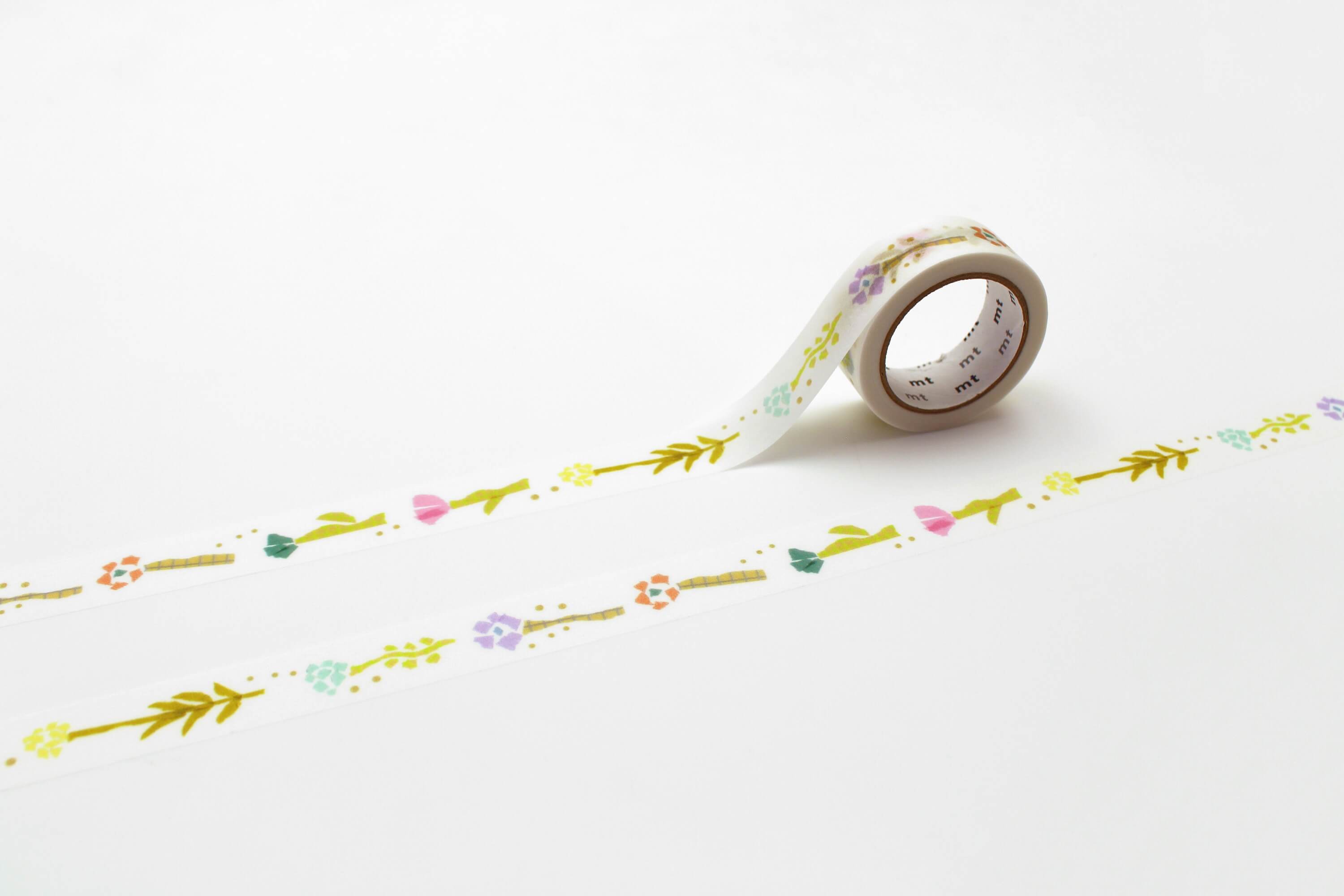 mt x Miki Tamura - Hanahana - 15mm Washi Tape