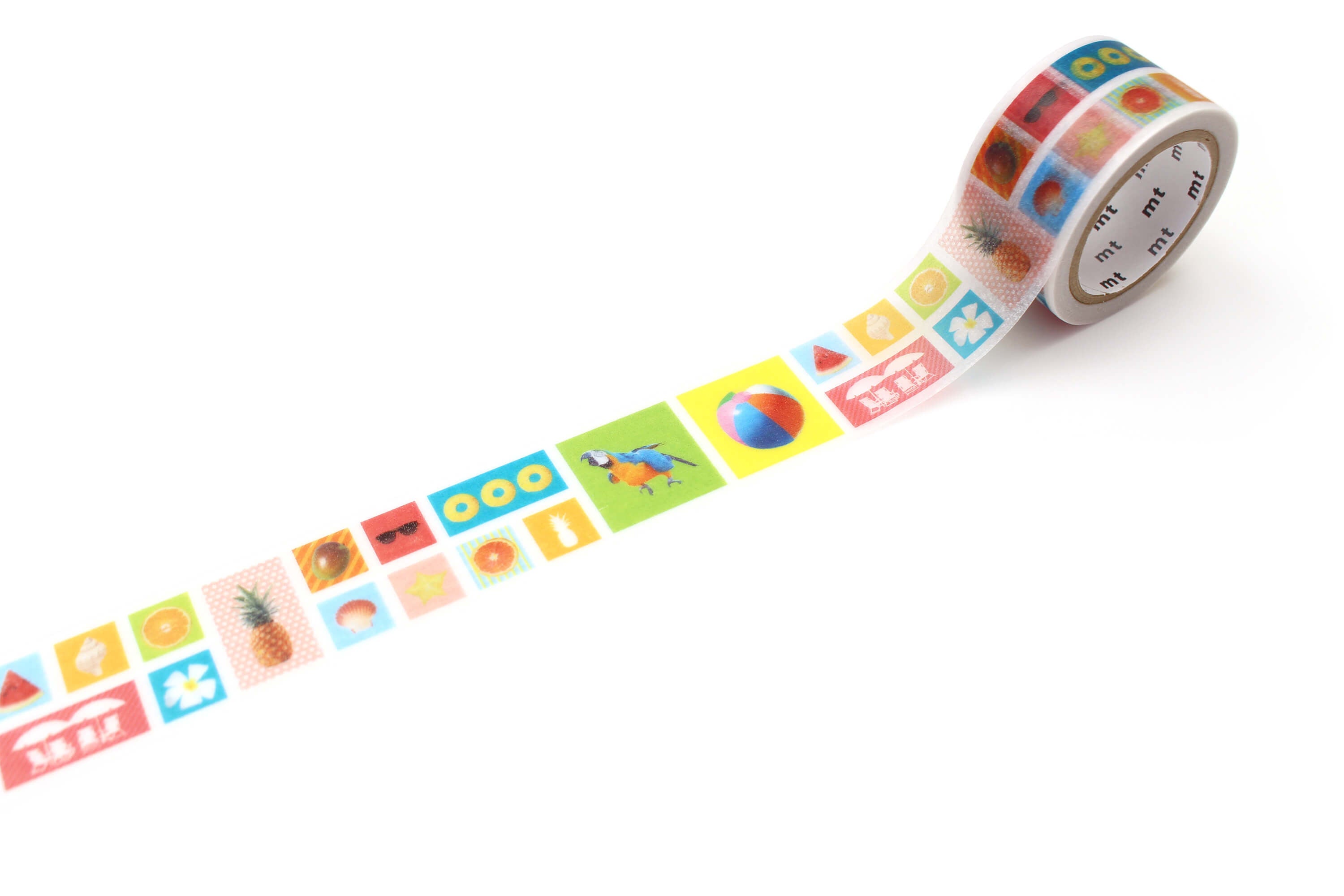 mt fab - Summer Motif - 24mm Washi Tape