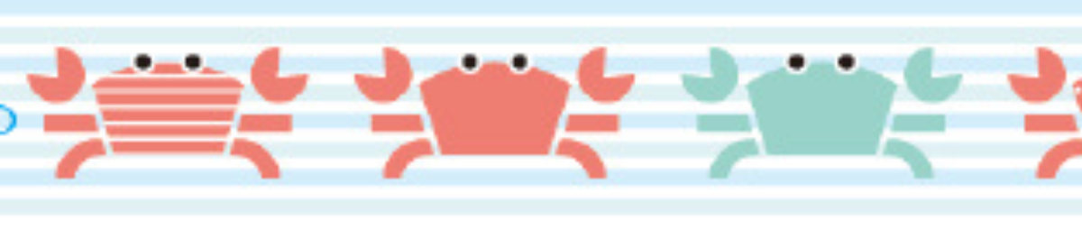 mt ex - Crab - 7mm Washi Tape