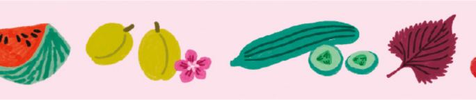 mt x Léa Maupetit - Endless Summer - 15mm Washi Tape