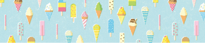 mt ex - Ice Cream - 23mm Washi Tape