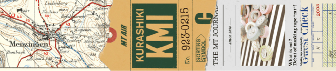 mt ex - Retro Collage - 30mm Washi Tape