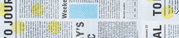 mt Wrap - Newspaper - 60mm Washi Gift Wrap
