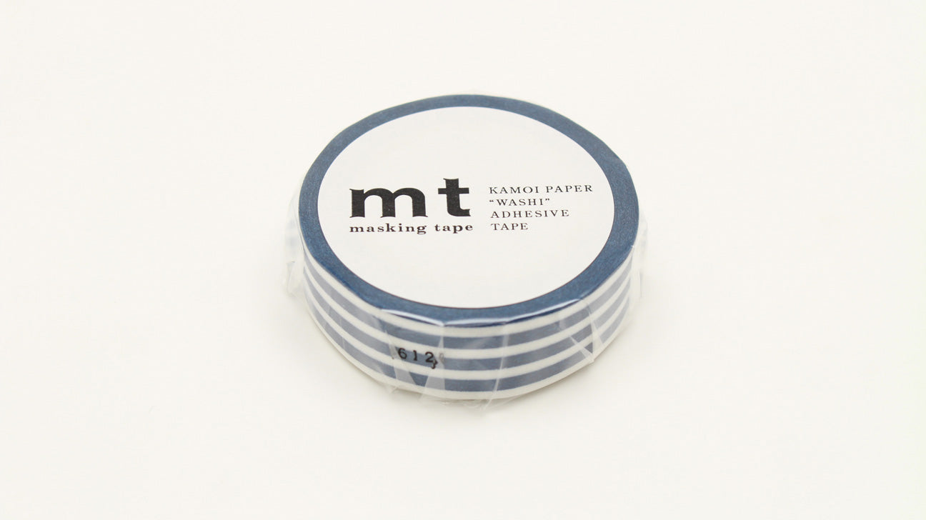 mt Basic - Border Indigo - 15mm Washi Tape