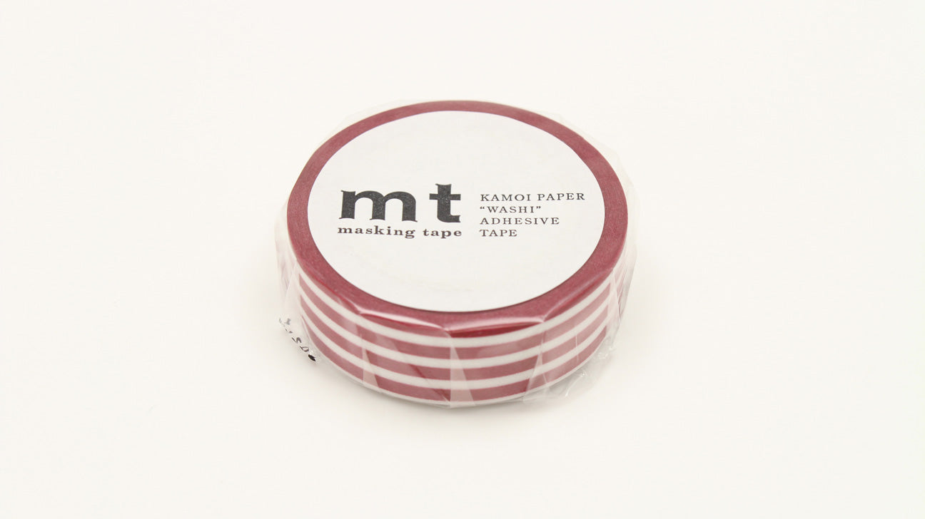 mt Basic - Border Strawberry - 15mm Washi Tape