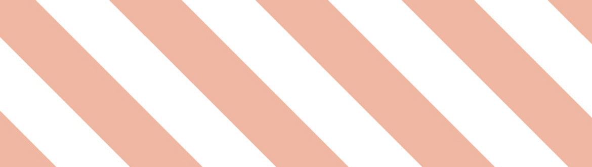 mt Basic - Stripe Salmon Pink - 15mm Washi Tape