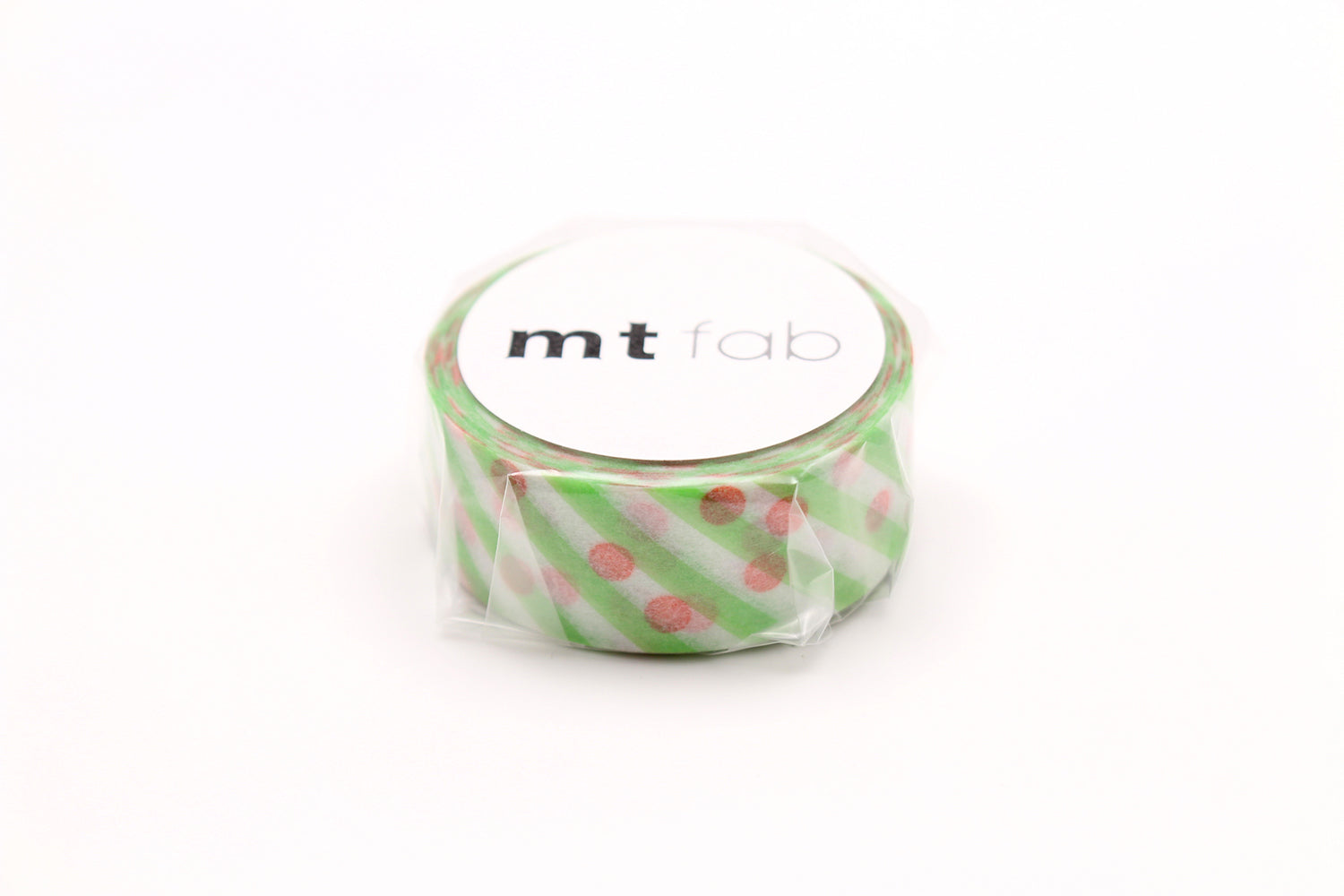 mt fab - Dot x Stripe - 15mm Washi Tape
