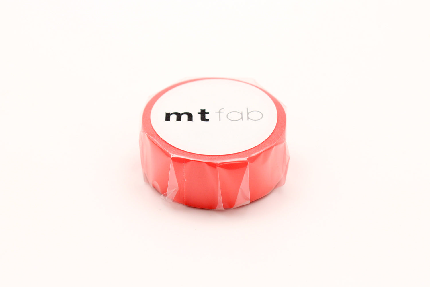 mt fab - Fluorescent Red - 15mm Washi Tape