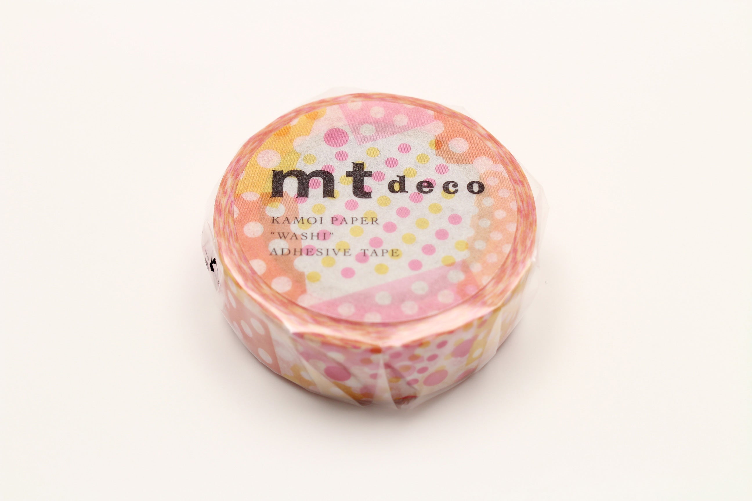 mt Basic - Negapoji Dot Pink - 15mm Washi Tape