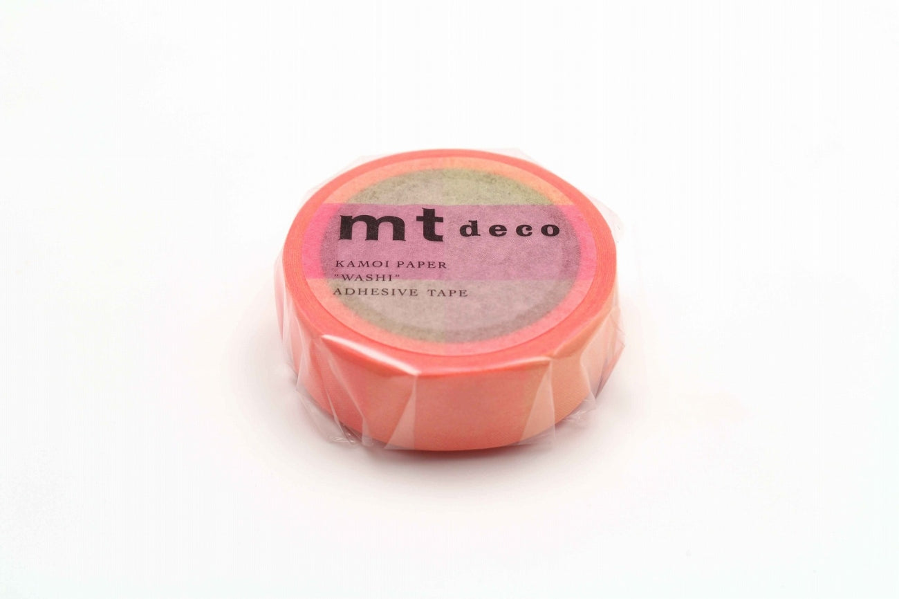 mt Basic - Fluorescent gradation Pink x Yellow - 15mm Washi Tape