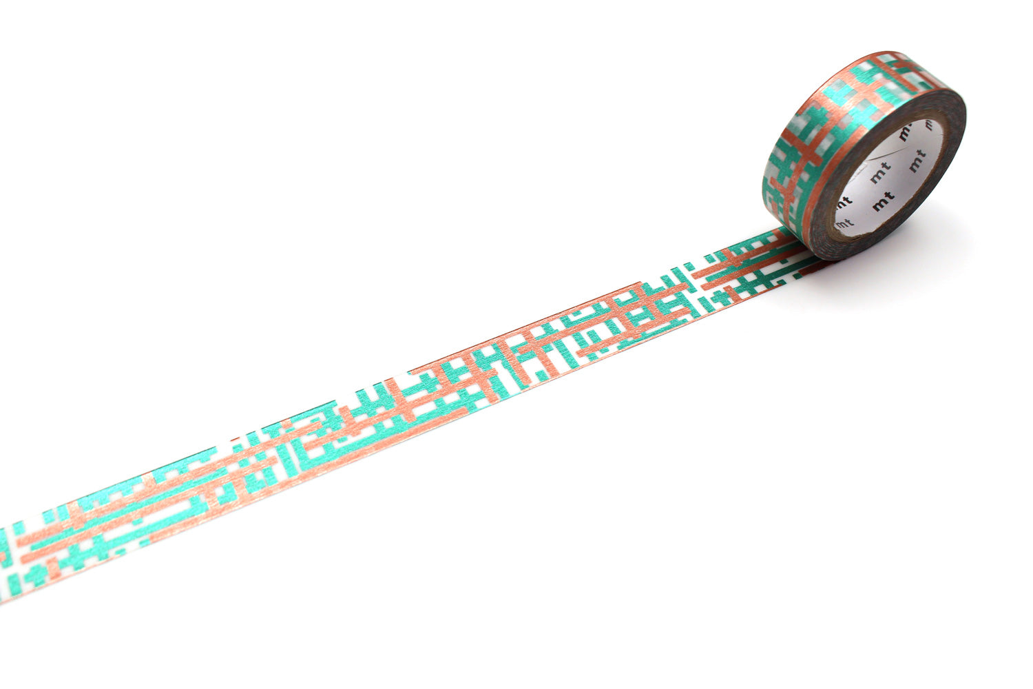 mt Basic - Random Lattice (High Brightness - Metallic Finish) - 15mm Washi Tape