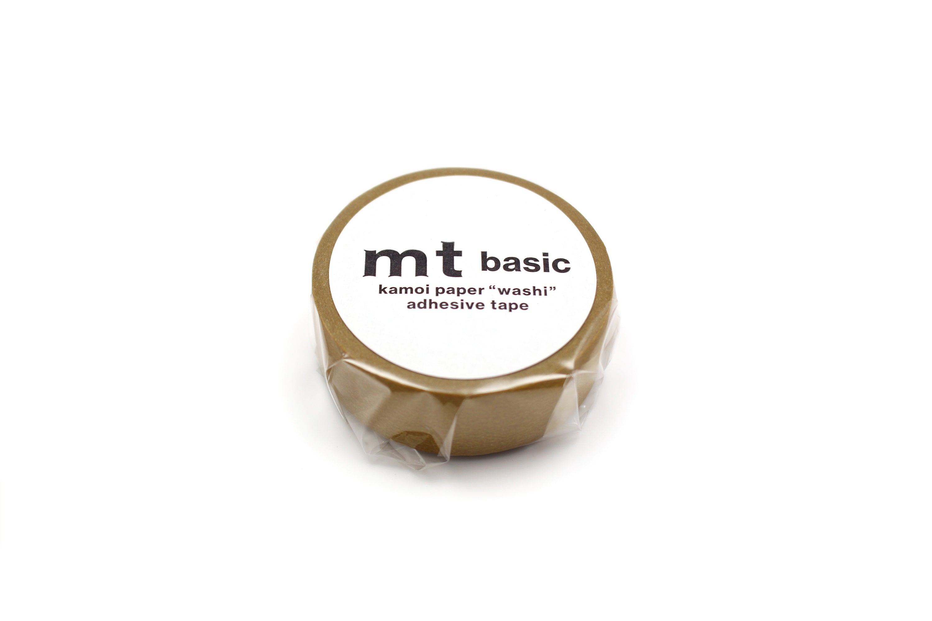 mt Basic - Matte Mustard - 15mm Washi Tape
