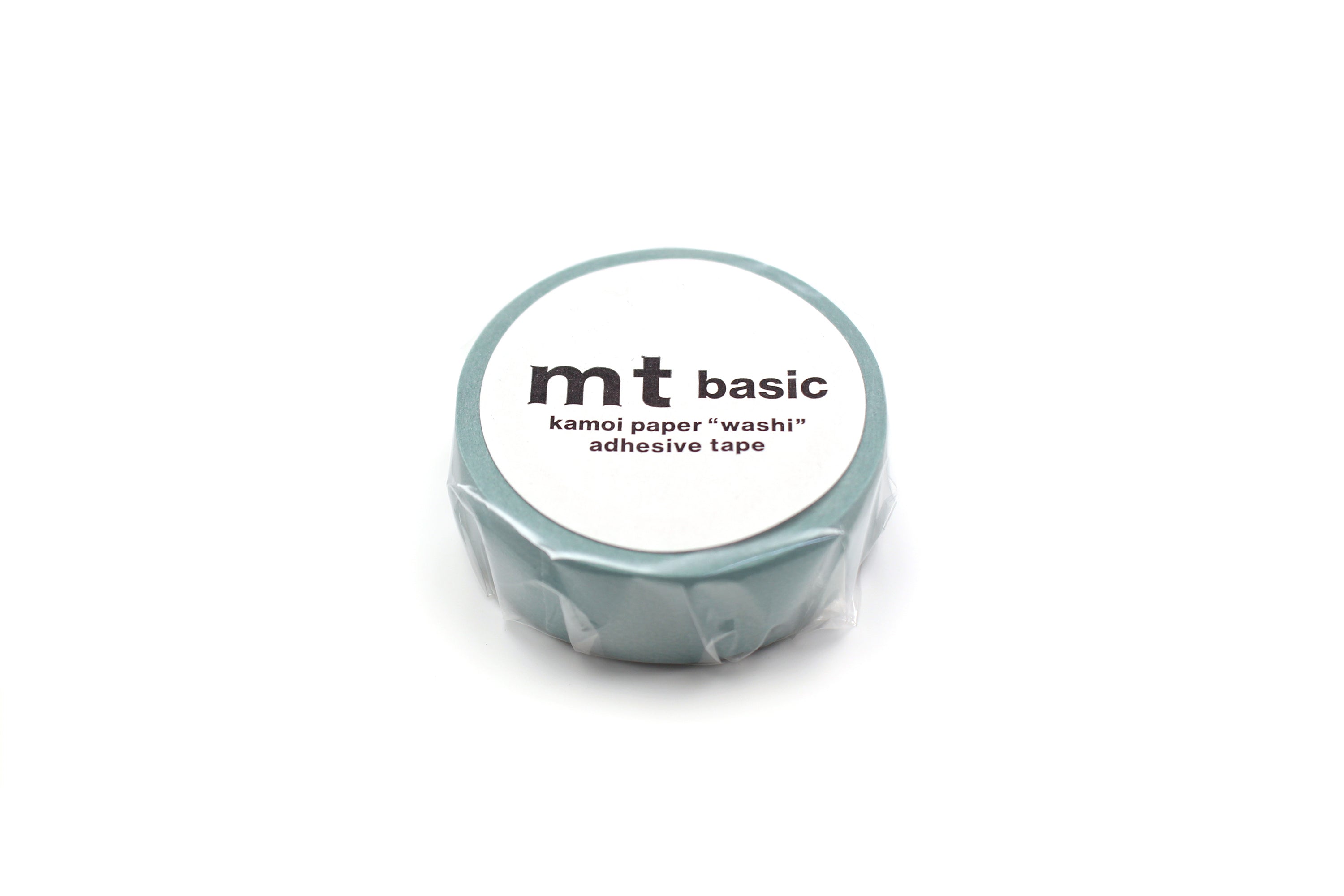 mt Basic - Matte Smoky Mint - 15mm Washi Tape