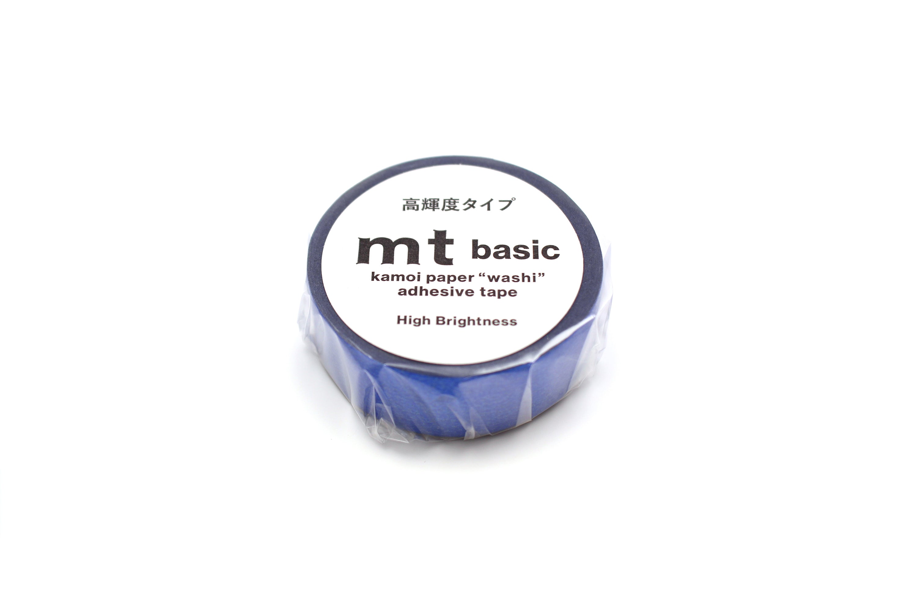 mt Basic - Blue (High Brightness - Metallic Finish) - 15mm Washi Tape