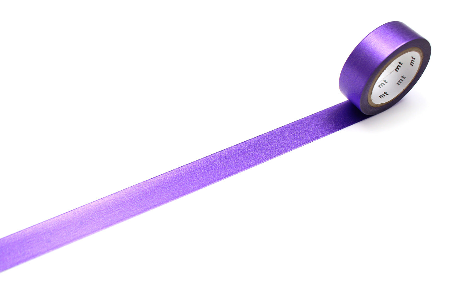 mt Basic - Purple (High Brightness - Metallic Finish) - 15mm Washi Tape