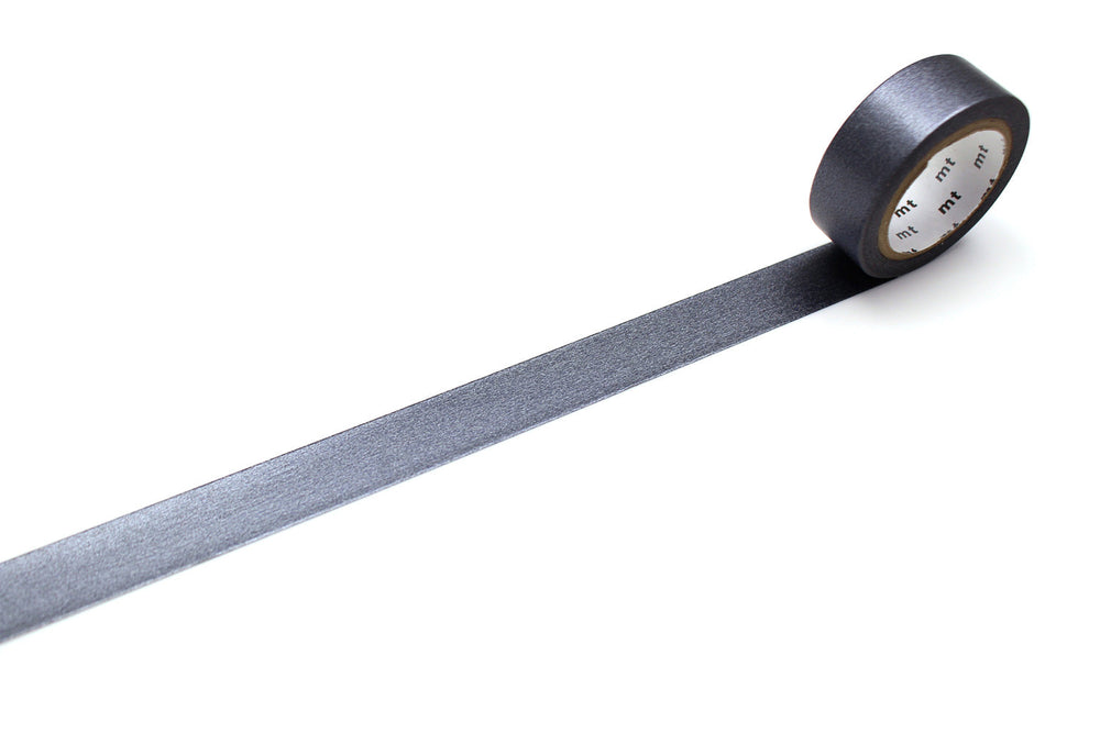 Gunmetallic (High Brightness - Metallic Finish) - 15mm Washi Tape - mt ...