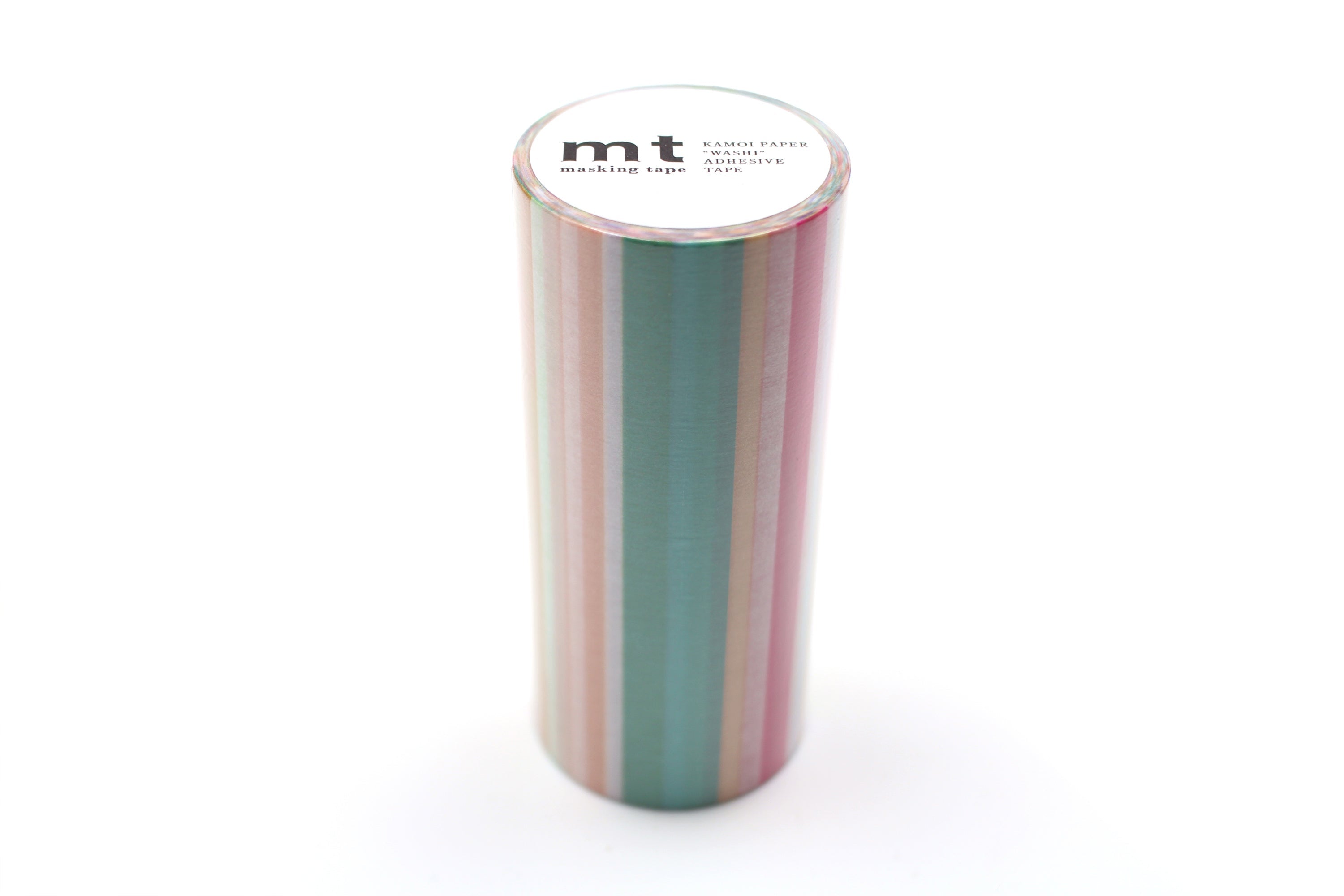 mt Basic - Multi Border Pastel - 100mm Washi Tape