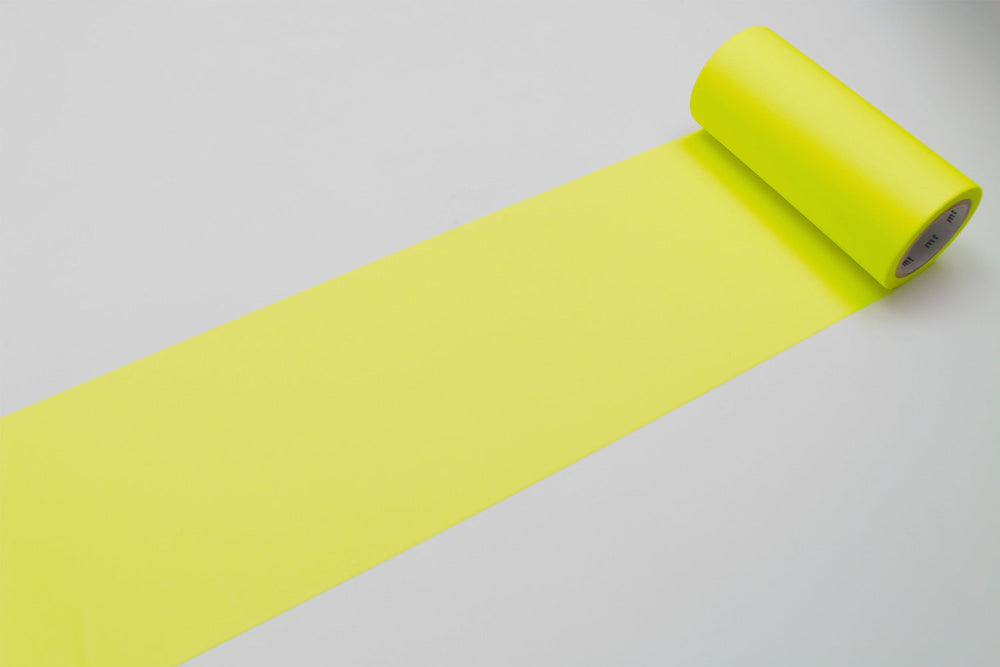 Shocking Yellow - 100mm Washi Tape - mt Masking Tape